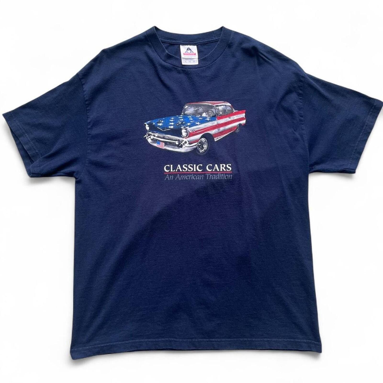 AAA Classic Cars 1957 Chevrolet Bel Air Graphic T-Shirt Size XL Size US XL / EU 56 / 4 - 1 Thumbnail