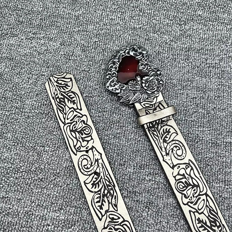 Jewelry Buckle Waist Strap Love Heart Belt Size ONE SIZE - 4 Thumbnail