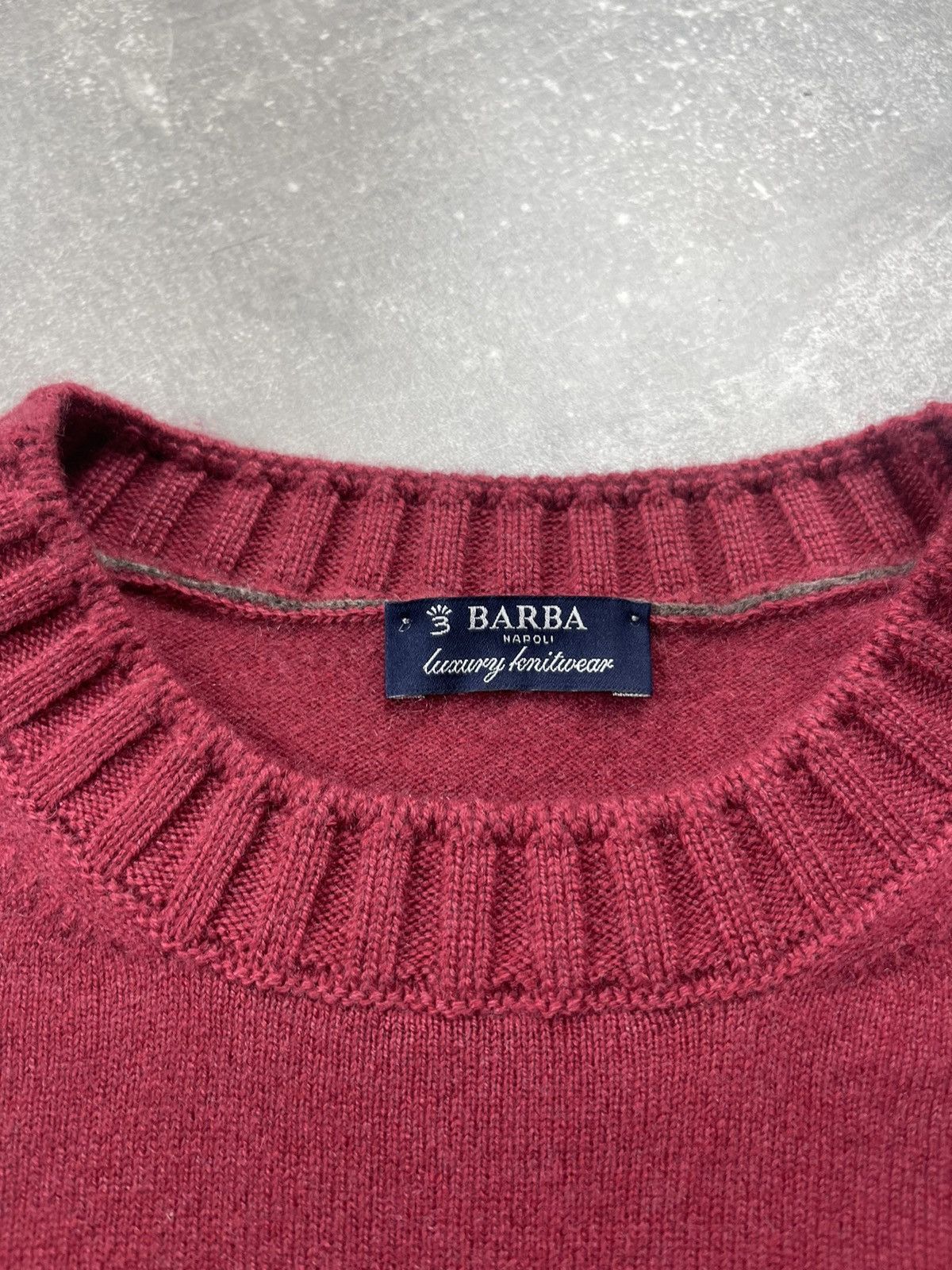 Barba Napoli Barba Napoli Luxury Knitwear 100% Cashmere Sweater Size US S / EU 44-46 / 1 - 6 Thumbnail