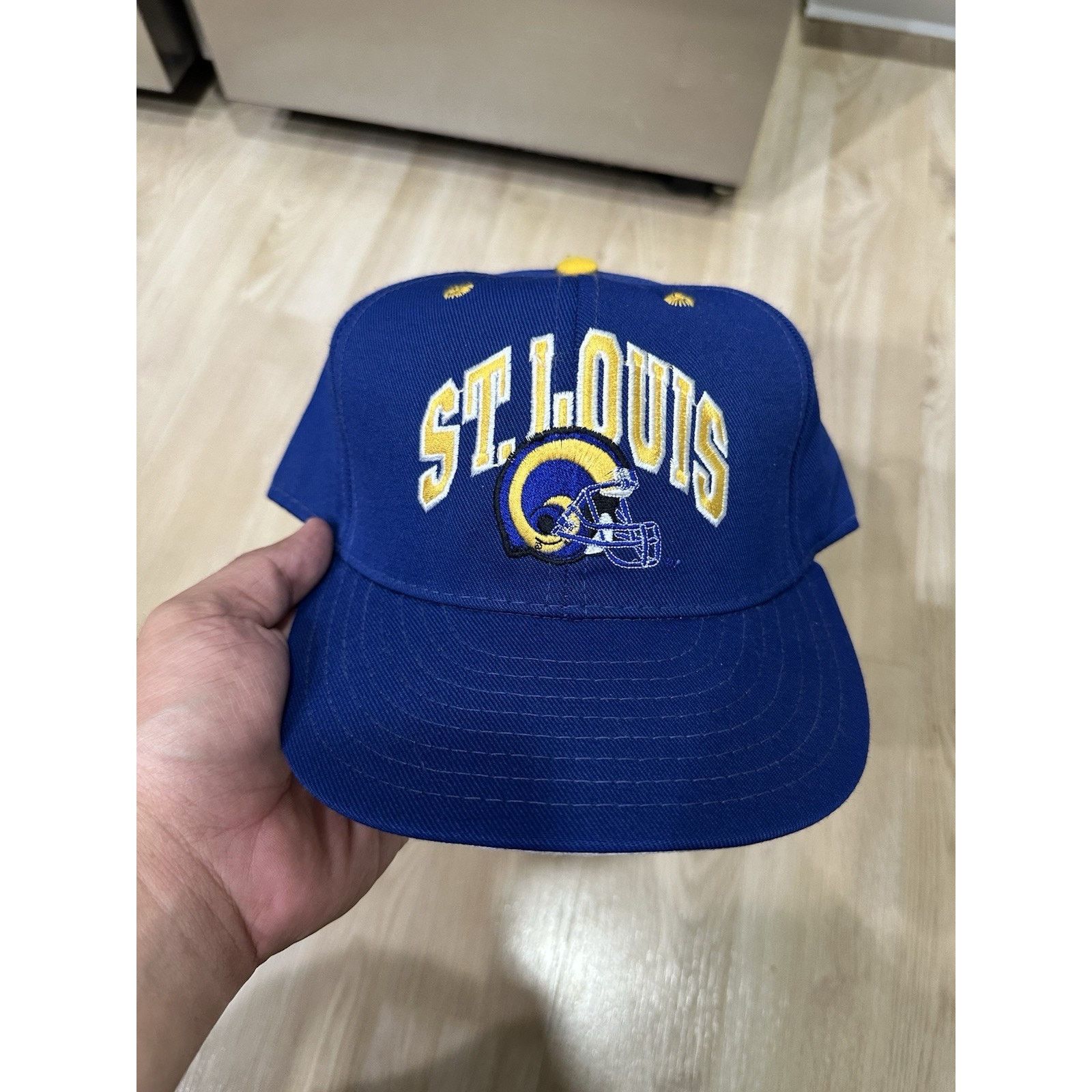 NFL Vintage St Louis Rams Snapback Hat Made in USA Size ONE SIZE - 1 Thumbnail