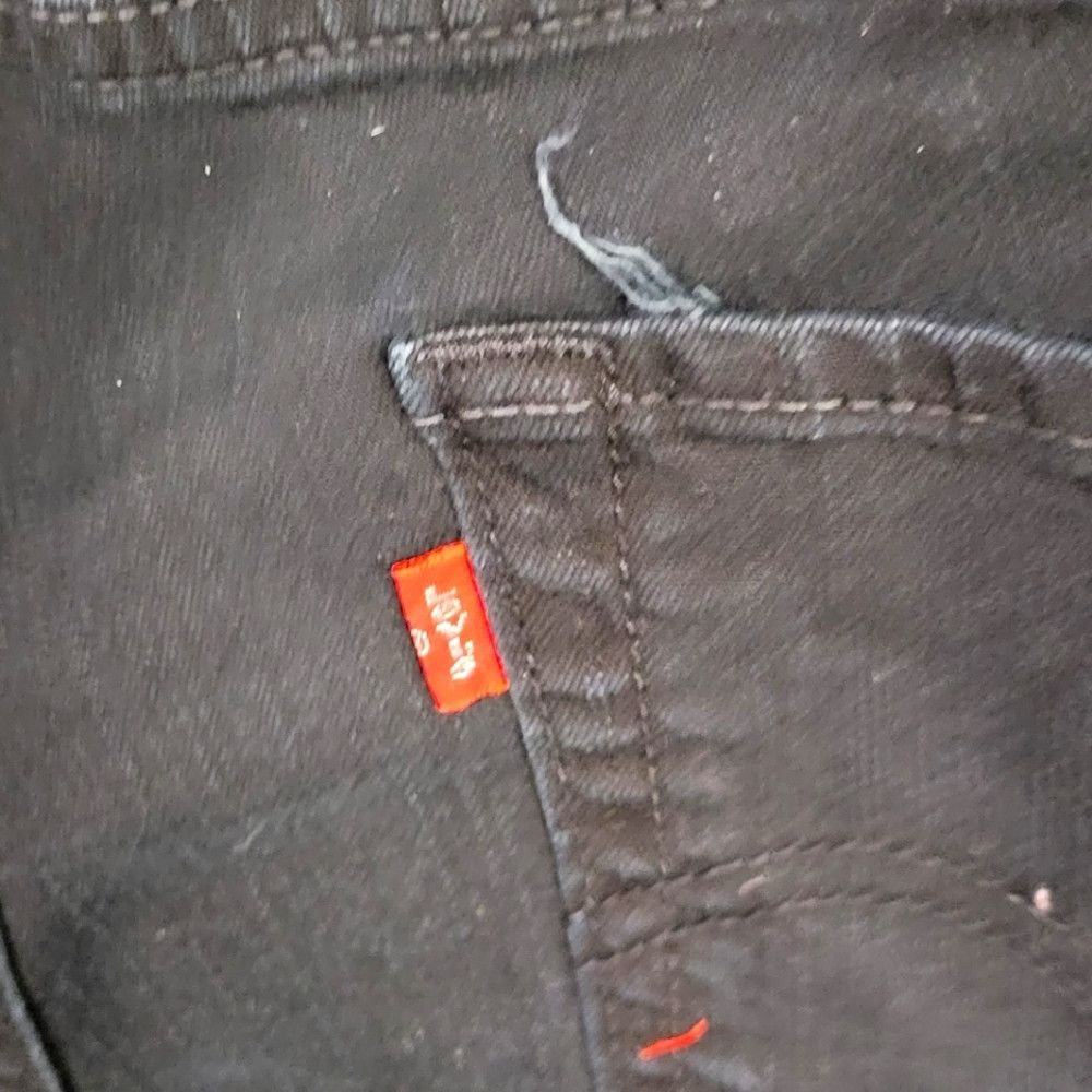 Levi's Levi Black Jeans Women's Boot Cut 512 Perfectly Shaping 22W Size 42" / US 20 - 6 Thumbnail