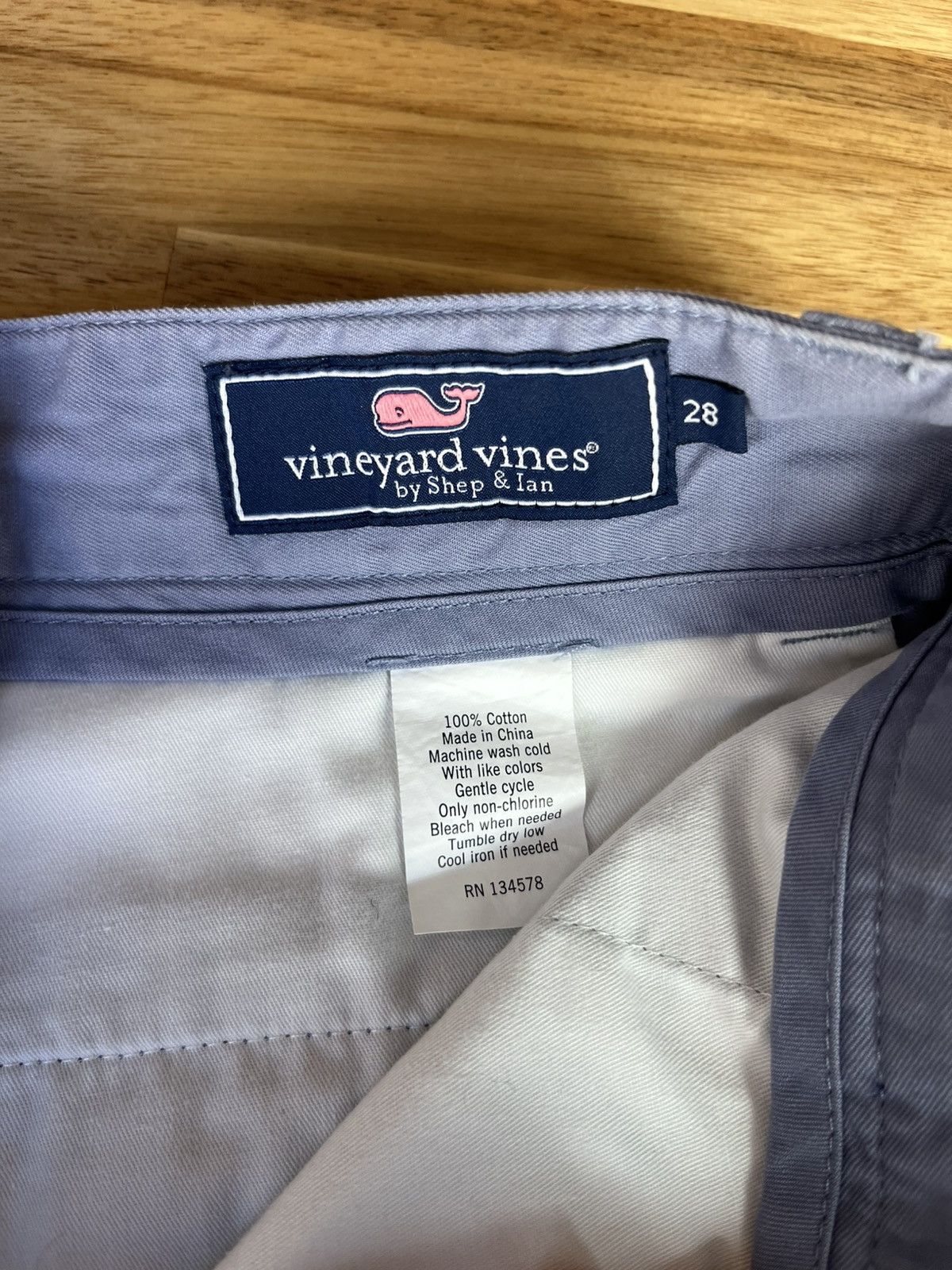 Vineyard Vines Men’s Blue Vineyard Vines Shorts Size US 28 / EU 44 - 5 Thumbnail