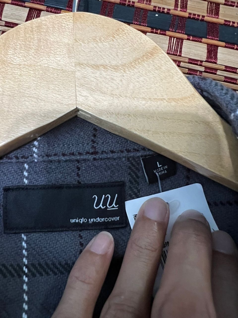 Undercover × Uniqlo Undercover Grey Plaid Flannel Size US L / EU 52-54 / 3 - 11 Thumbnail