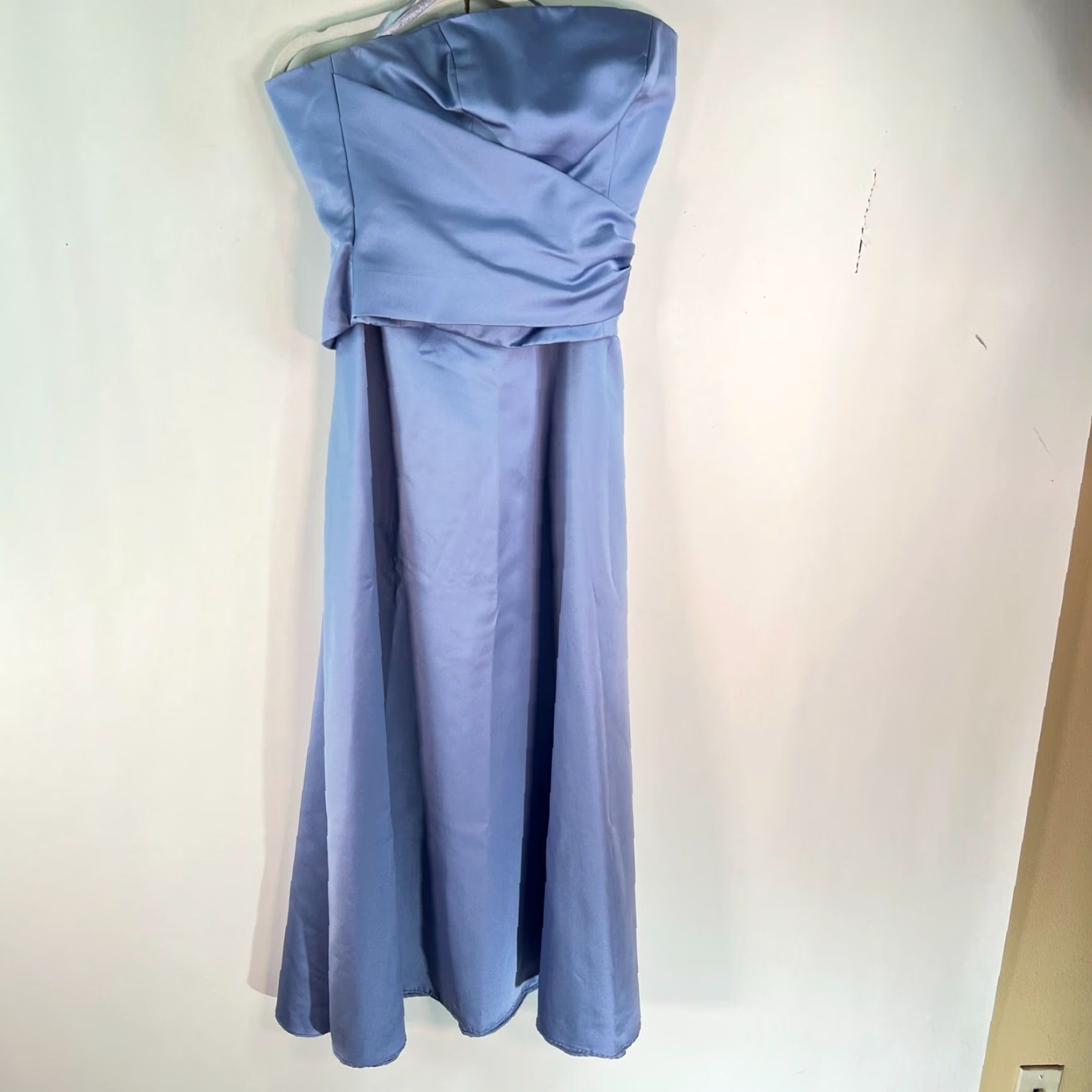 Vintage VINTAGE Mori Lee Blue Cocktail Dress Women Size 10 Sheath Sleeveless Shawl Party Formal Size L / US 10 / IT 46 - 2 Thumbnail