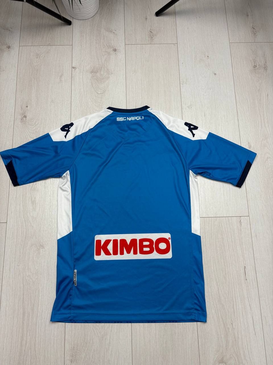Kappa 2019/2020 Kappa SCC Napoli Soccer Jersey T-Shirt Tee Size US S / EU 44-46 / 1 - 8 Thumbnail