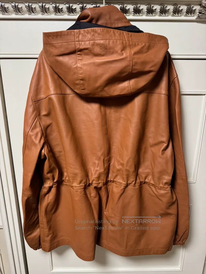 Loewe Loewe Men's Casual Leather Jacket Size US M / EU 48-50 / 2 - 2 Thumbnail