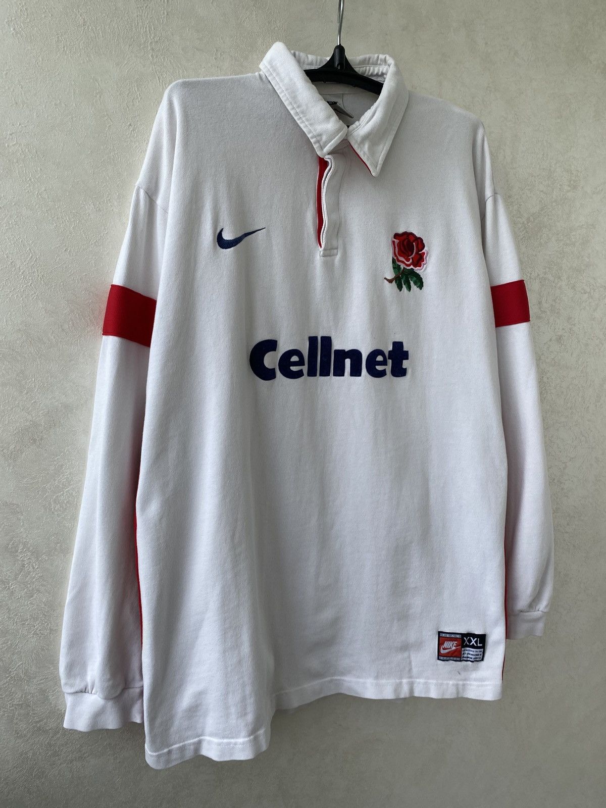 Nike Vintage Nike England Rugby Shirt Men's 2XL 1997-1999 Jersey Size US XXL / EU 58 / 5 - 3 Thumbnail