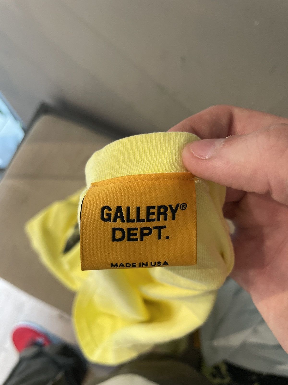 Gallery Dept. Gallery Dept. ASICS Logo T-Shirt Lime Green M Size US M / EU 48-50 / 2 - 5 Thumbnail