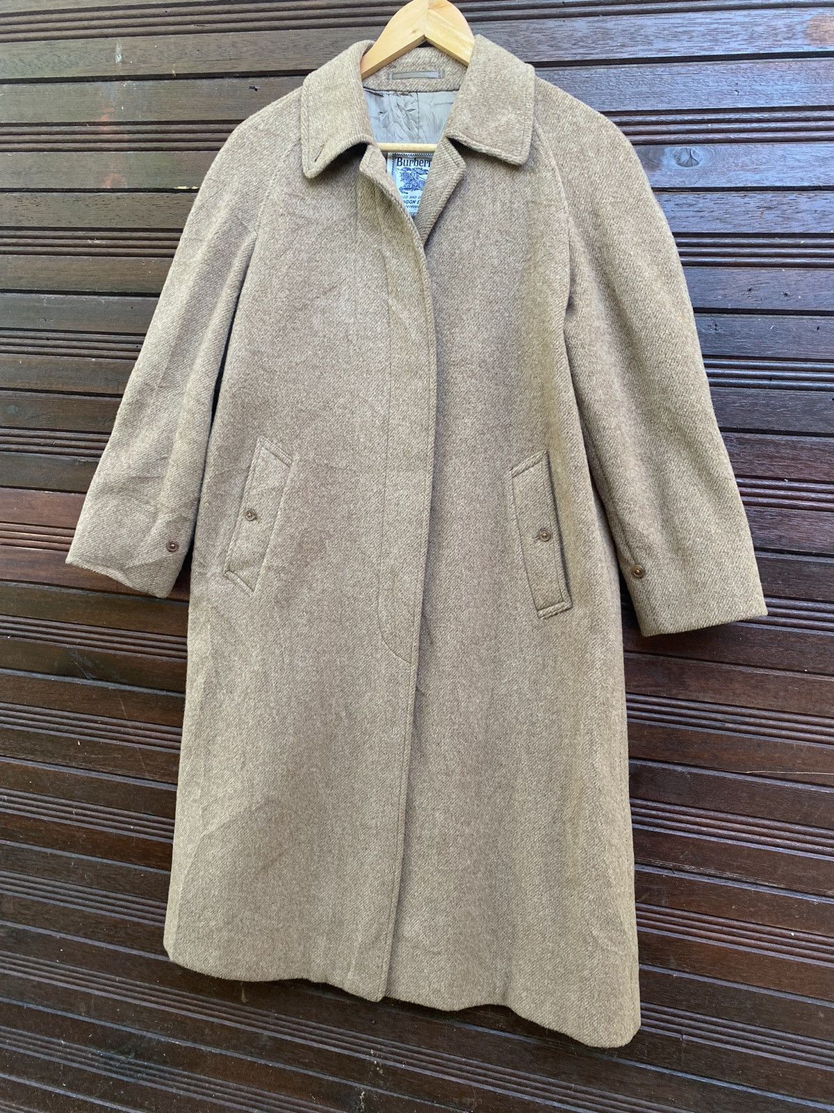 Burberry Vintage Burberrys Prorsum Wool Long Jacket Size US M / EU 48-50 / 2 - 2 Thumbnail