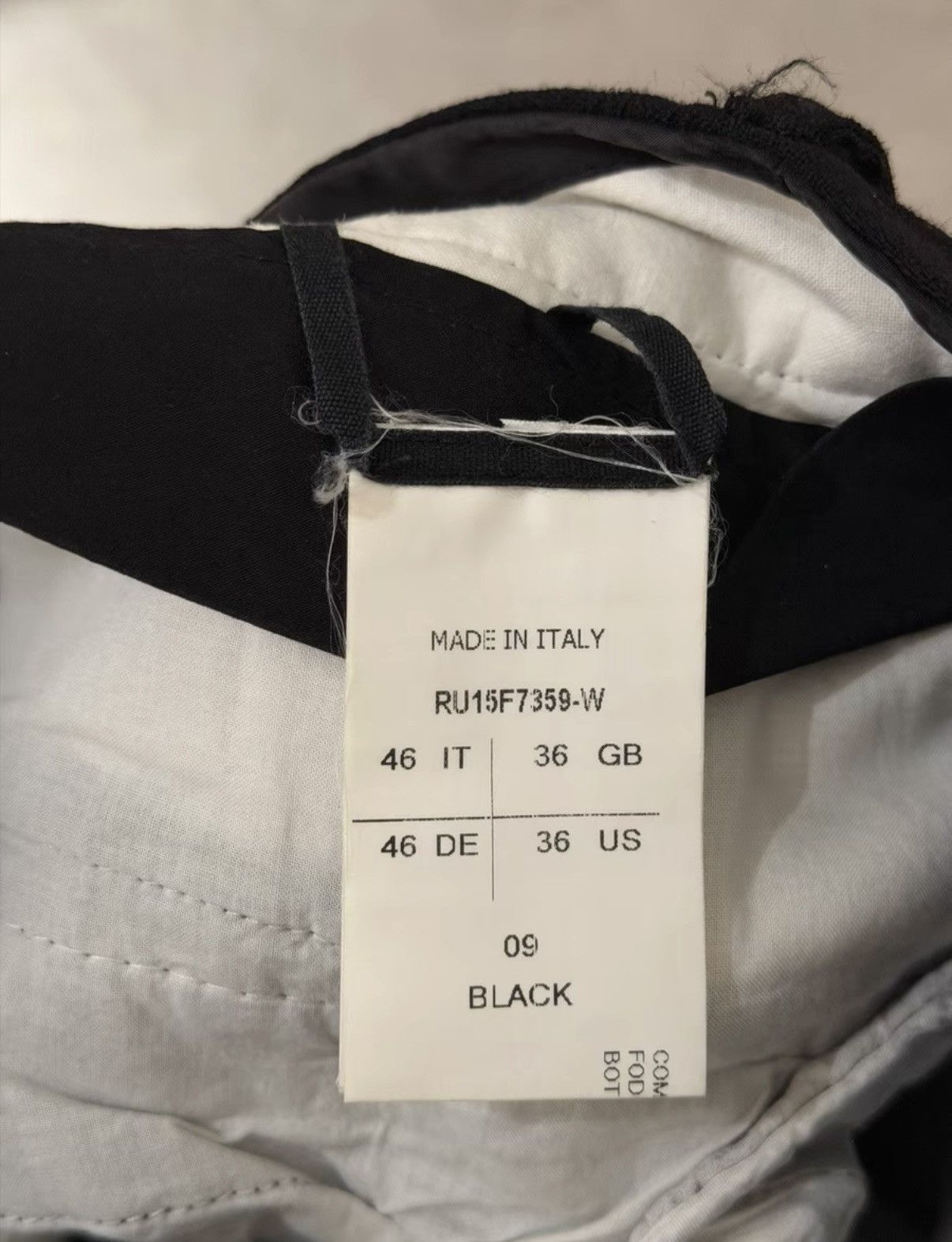 Rick Owens Rick Owens darkish nine-point pants Size US 30 / EU 46 - 3 Thumbnail