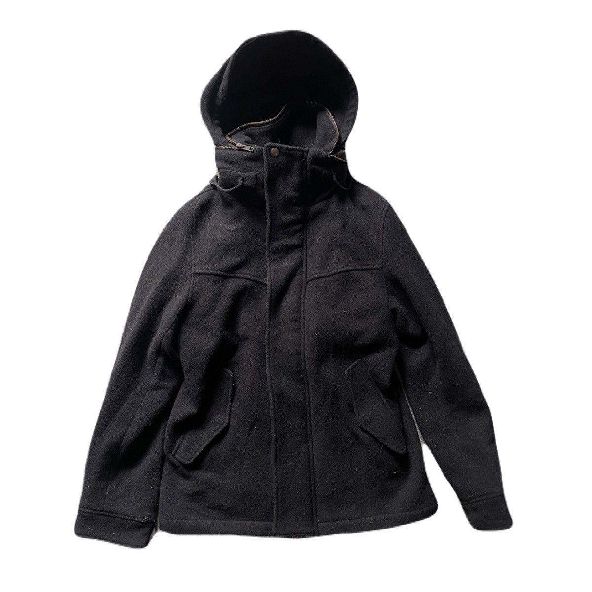 If Six Was Nine 2000s Japanese archive Vkei Bono Hooded Wool Zip Jacket Size US S / EU 44-46 / 1 - 2 Thumbnail