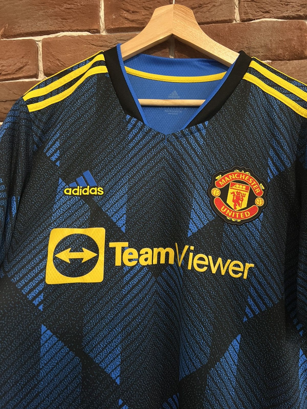 Nike Rare Manchester United #7 Ronaldo Adidas Football Jersey Hyp Size US XL / EU 56 / 4 - 4 Thumbnail