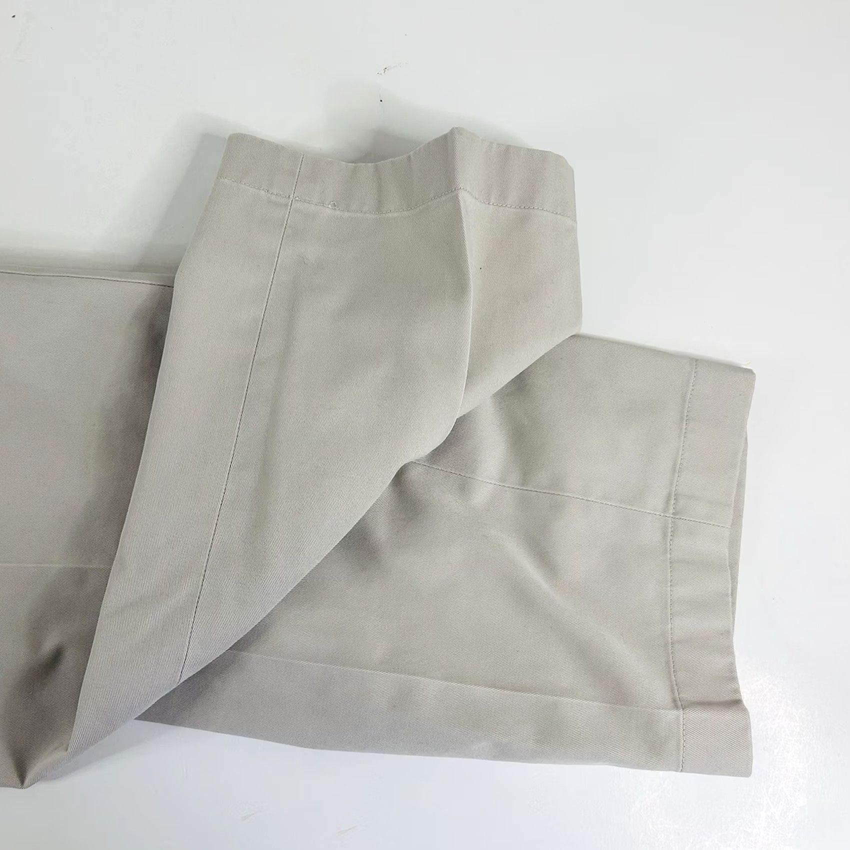 Brooks Brothers Brooks Brothers Pants 38 x 32 Ivory Cotton Flat Front Chino Hudson Advantage Regular Mens Size US 38 / EU 54 - 5 Thumbnail