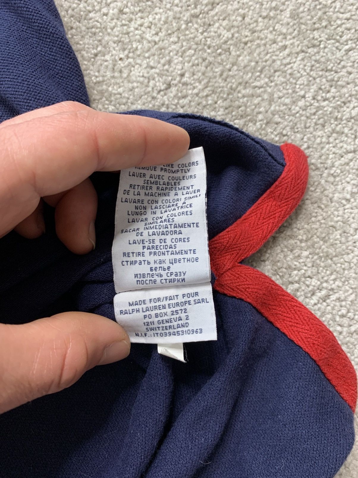 Rugby Ralph Lauren Vintage Polo Ralph Lauren Rugby USA012 Big Logo y2k Size US M / EU 48-50 / 2 - 11 Thumbnail