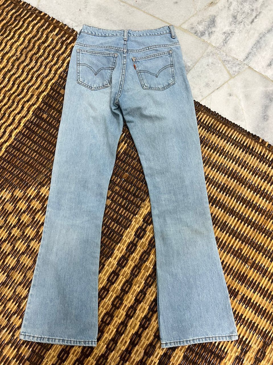 Vintage Levis 646 bell bottom light Blue