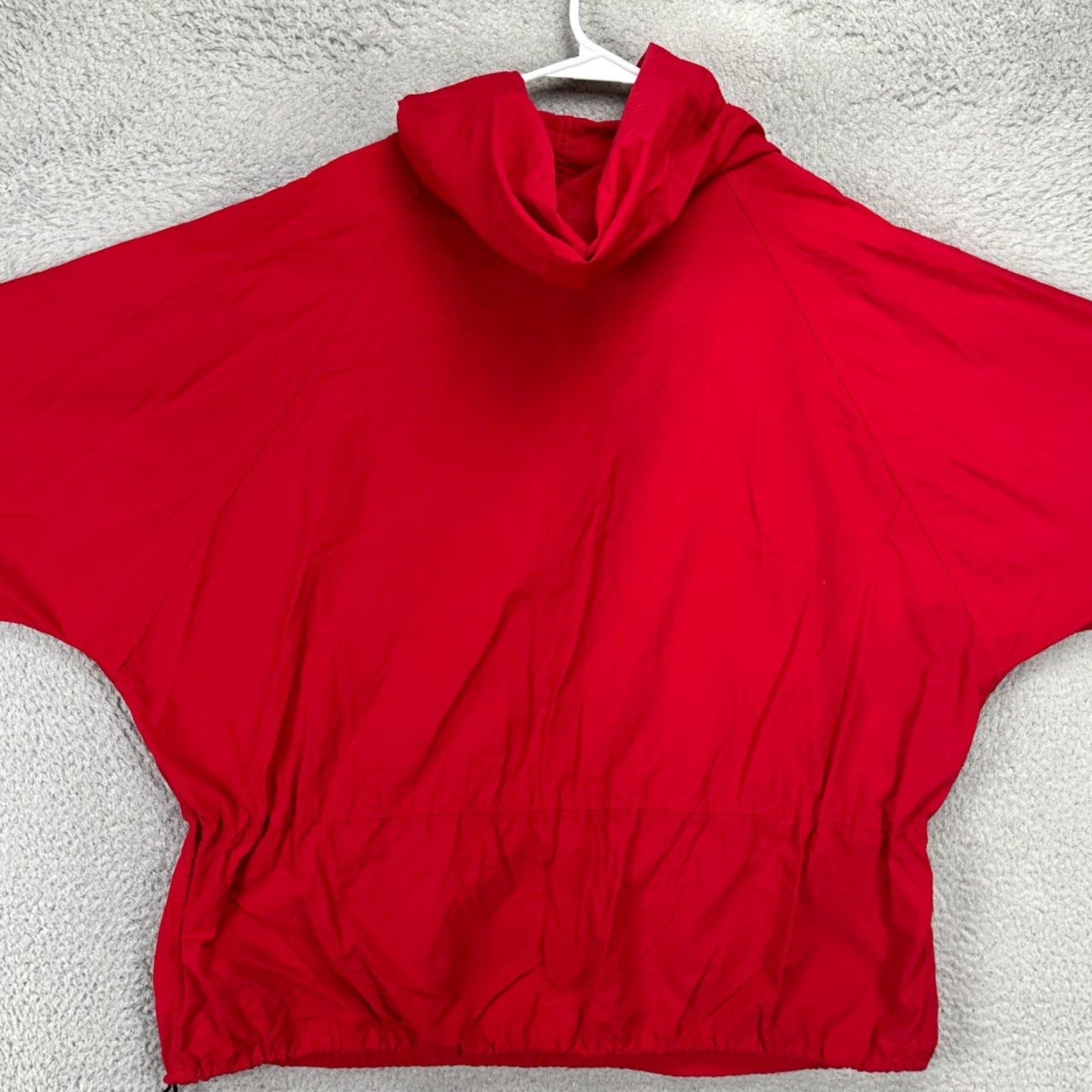 Vintage VINTAGE L.L. Bean Womens Hoodie Jacket 2XL Red Nylon Windbreaker Hiking Jackets Women 2XL Windbreaker Zip Sweatshirt Size XXL / US 16-18 / IT 52-54 - 3 Thumbnail