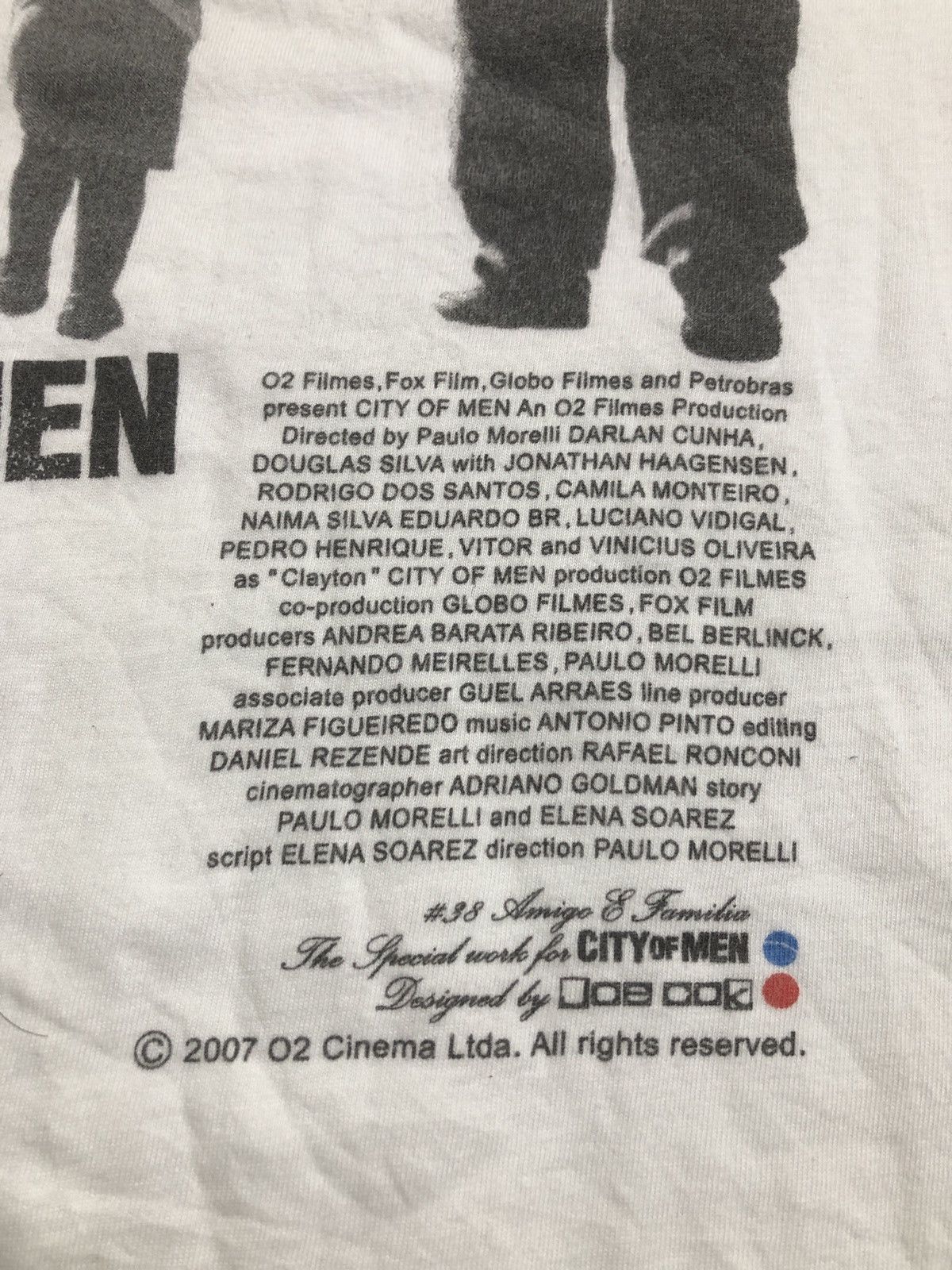 Japanese Brand 2007 City of Men Film T-Shirt Size US S / EU 44-46 / 1 - 3 Thumbnail