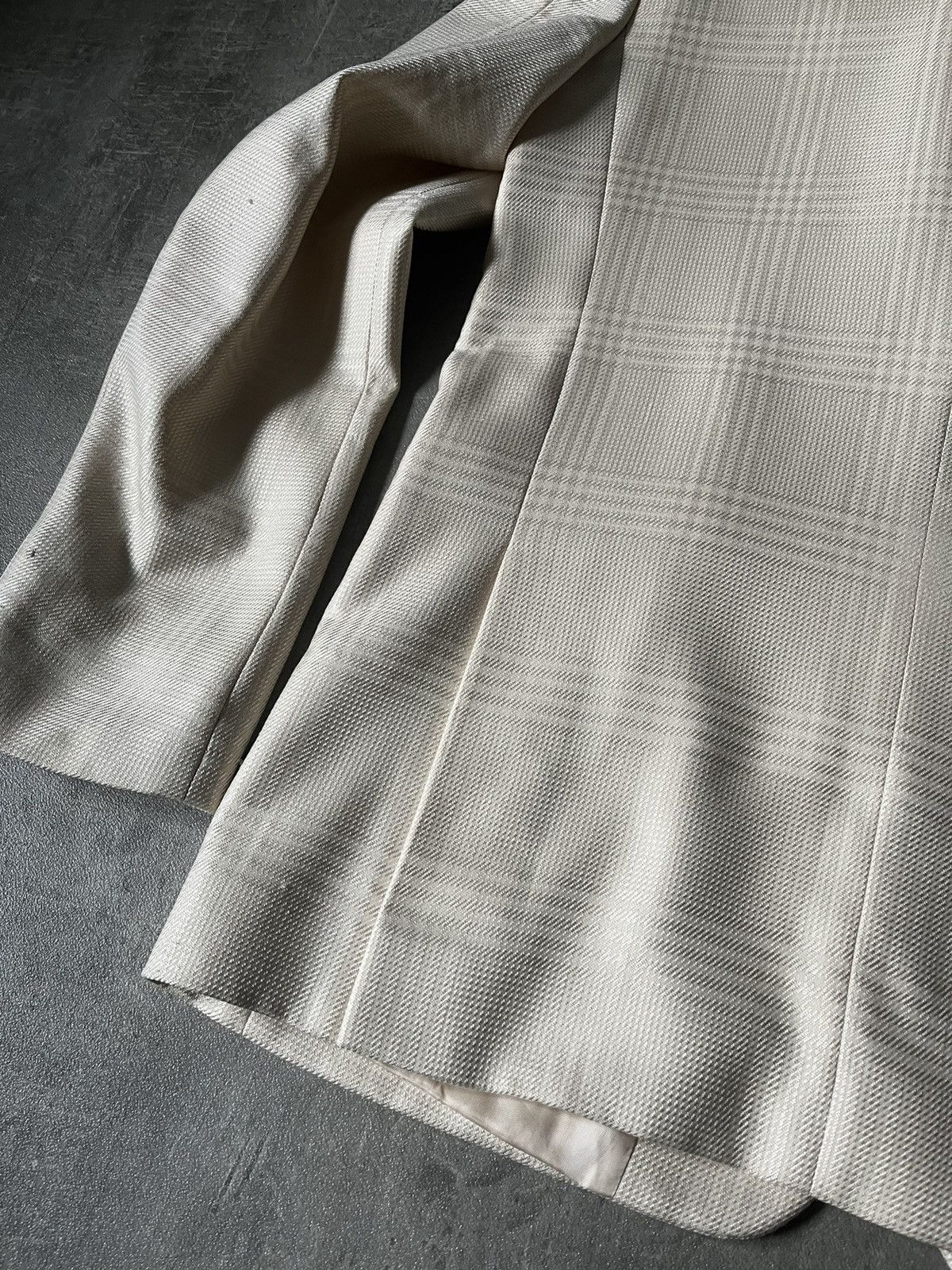 Raf Simons Raf Simons A/W 03-04 Beige blazer Size US L / EU 52-54 / 3 - 19 Thumbnail