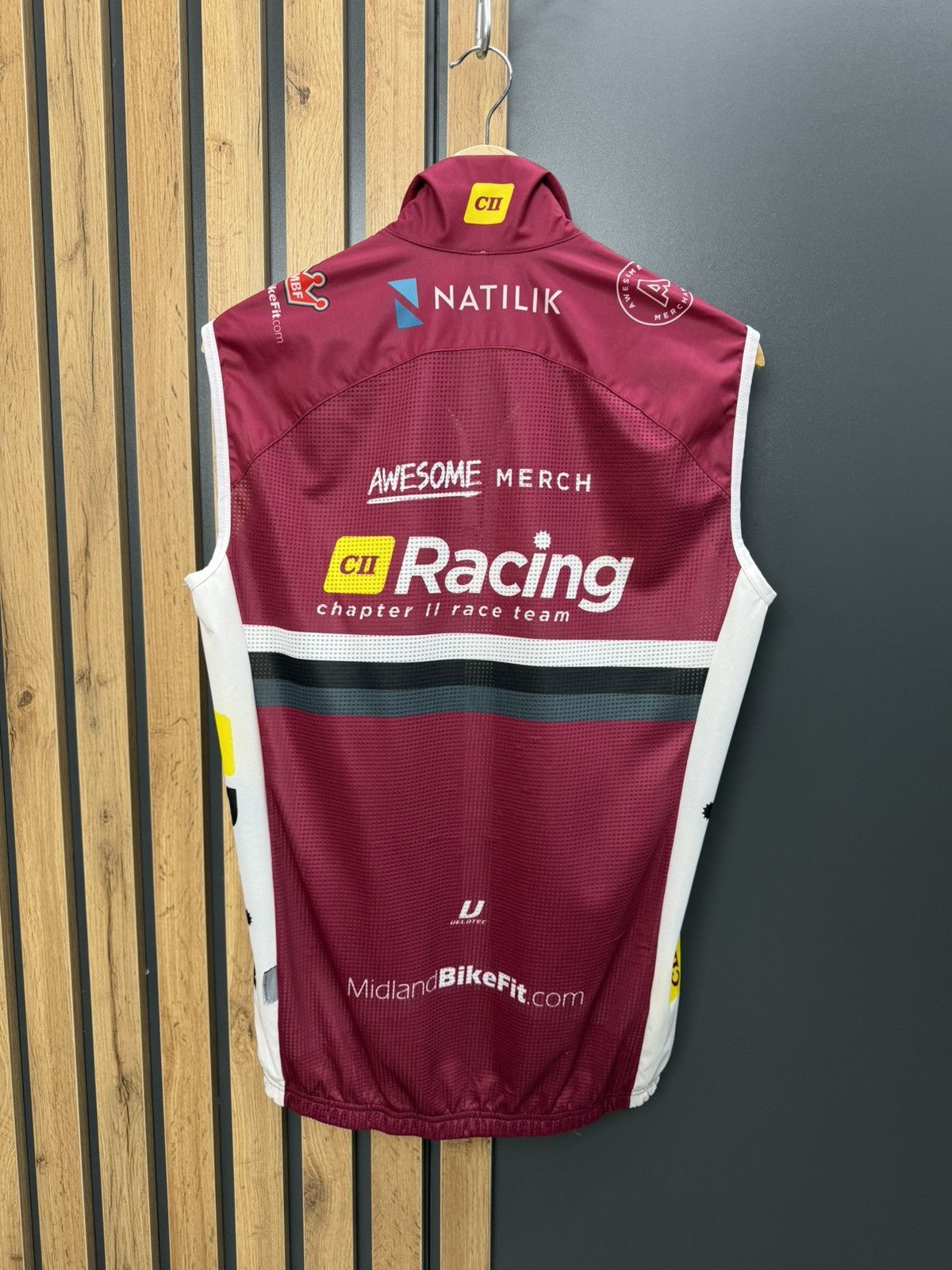 Vintage Velotec Elite Cycling Wind Vest Chapter I| Racing Team L Size US L / EU 52-54 / 3 - 11 Thumbnail