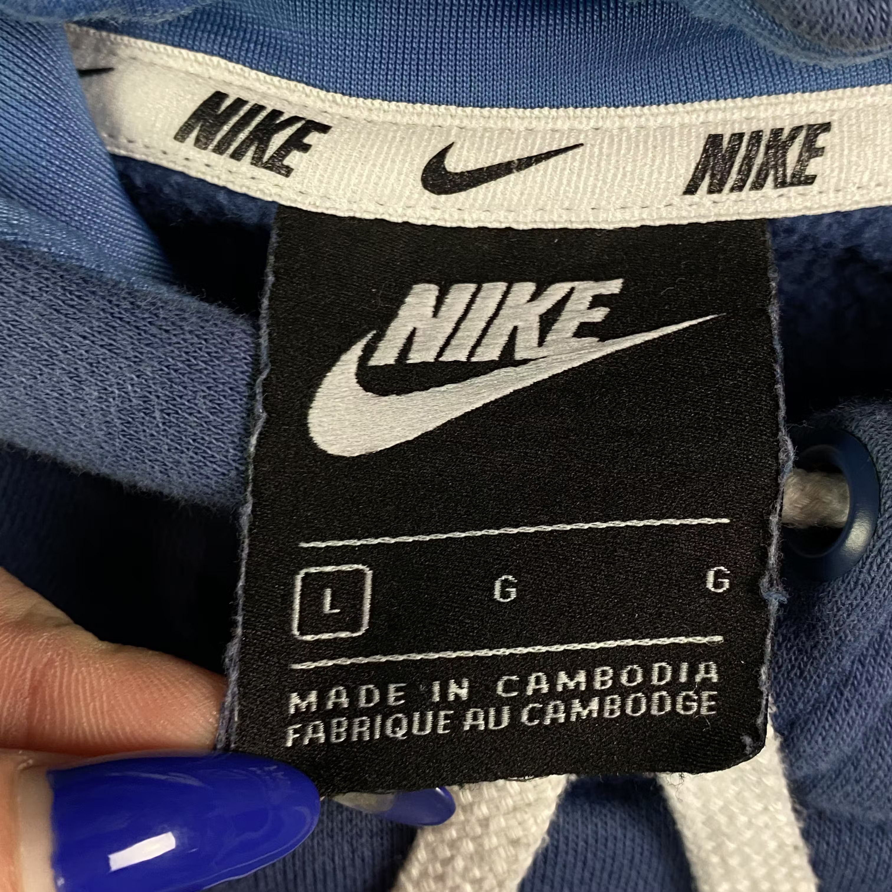 Nike × Vintage Mens Hoodies Nike Vintage Size L Size US L / EU 52-54 / 3 - 5 Thumbnail