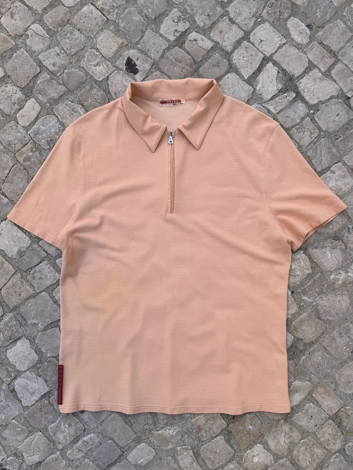 冬ギフト archive MIU MIU 90s mesh トップス teck shirt polo