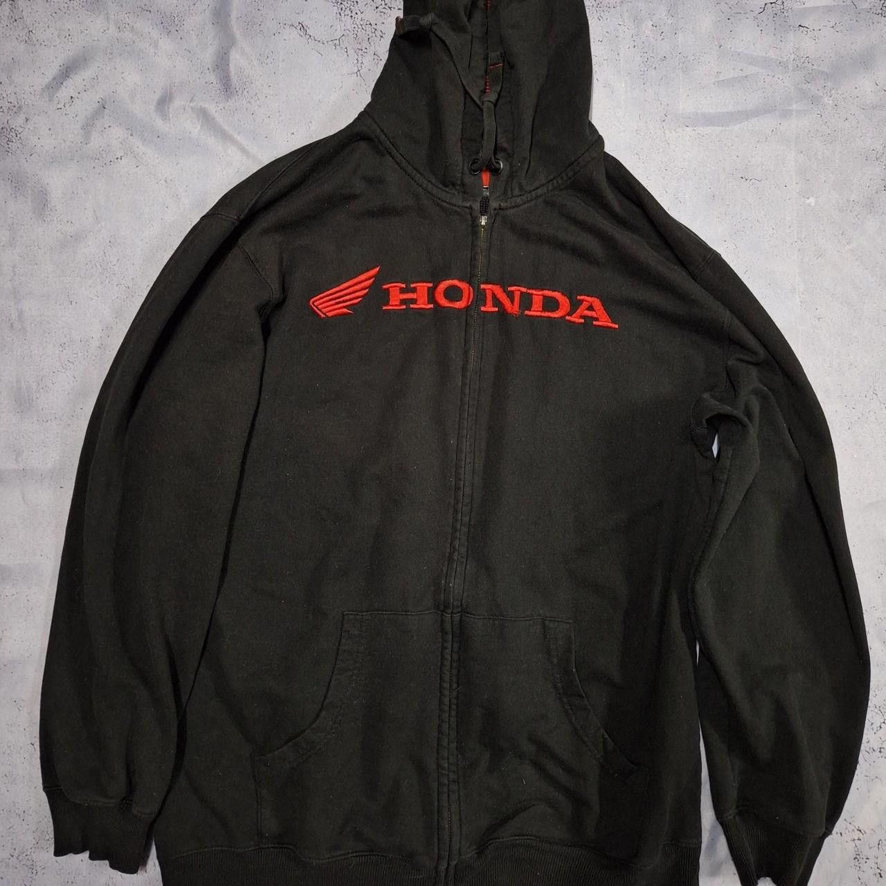 Honda Honda zip-up hoodie with red accents #bikerstyle Size US XXL / EU 58 / 5 - 1 Thumbnail