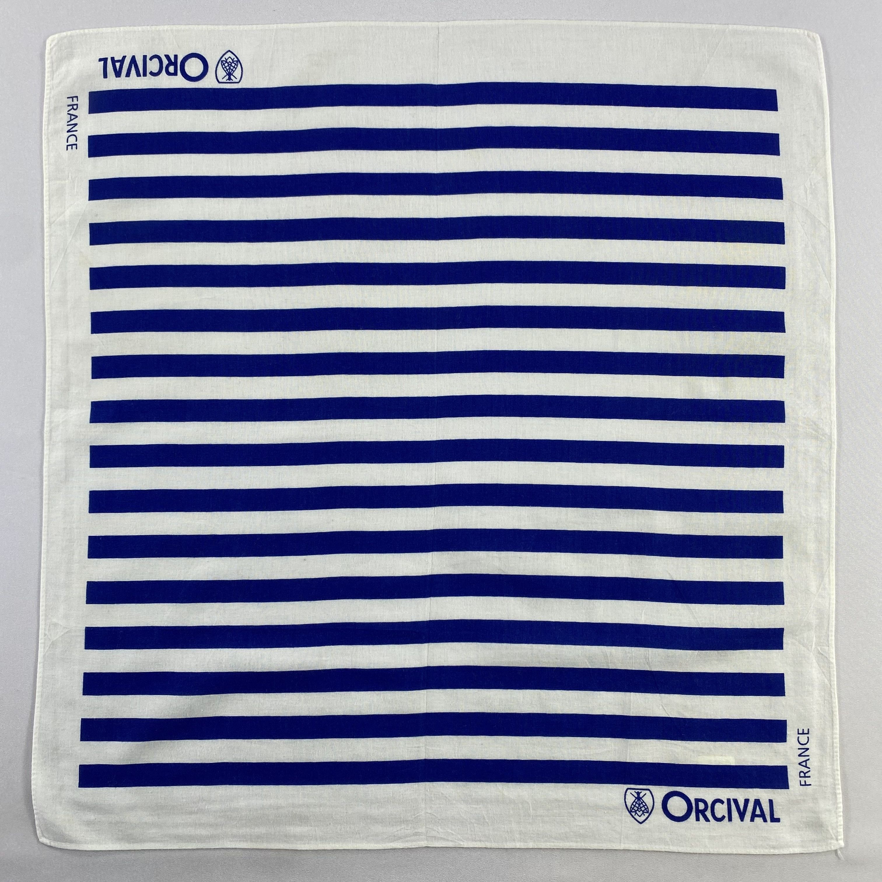 Orcival × Vintage Orcival Handkerchief / Neckerchief / Bandana-P1187 Size ONE SIZE - 1 Thumbnail