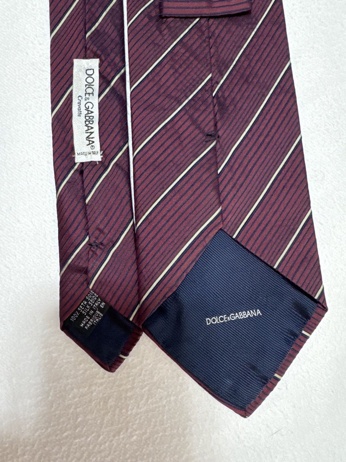 Dolce & Gabbana Dolce & Gabbana Silk tie o/s Size ONE SIZE - 5 Thumbnail
