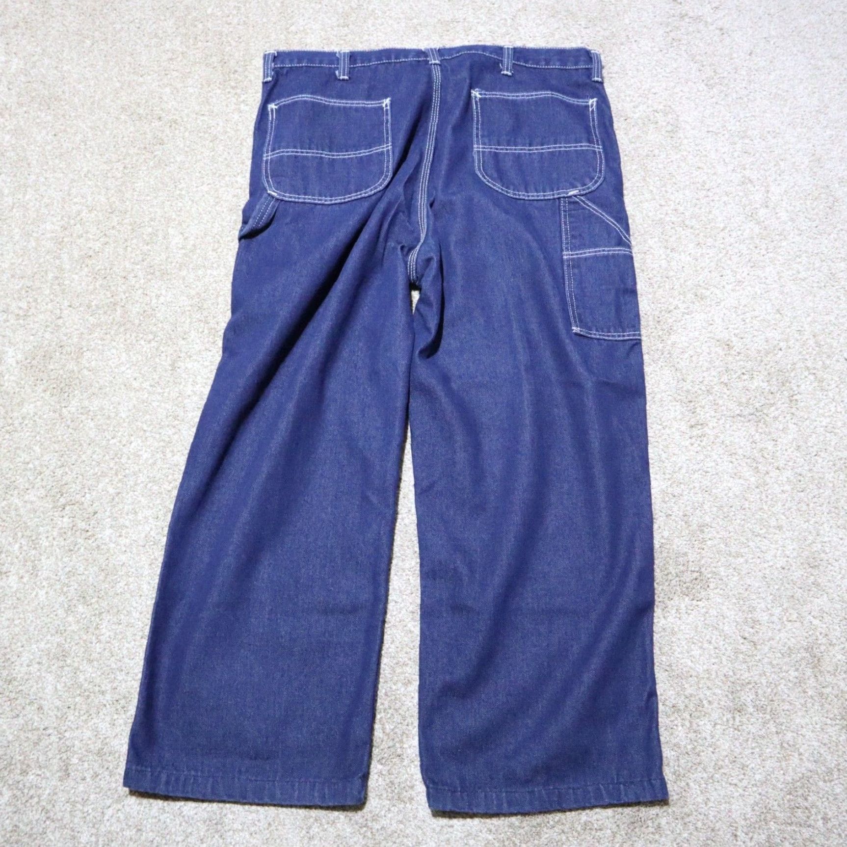 Sears VINTAGE Roebucks & Co. Jeans Pants Men 42 x32 Blue 80s 90s American Roebuck & Co. Pants Mens 42 Blue Jeans Vintage Size US 42 / EU 58 - 7 Thumbnail