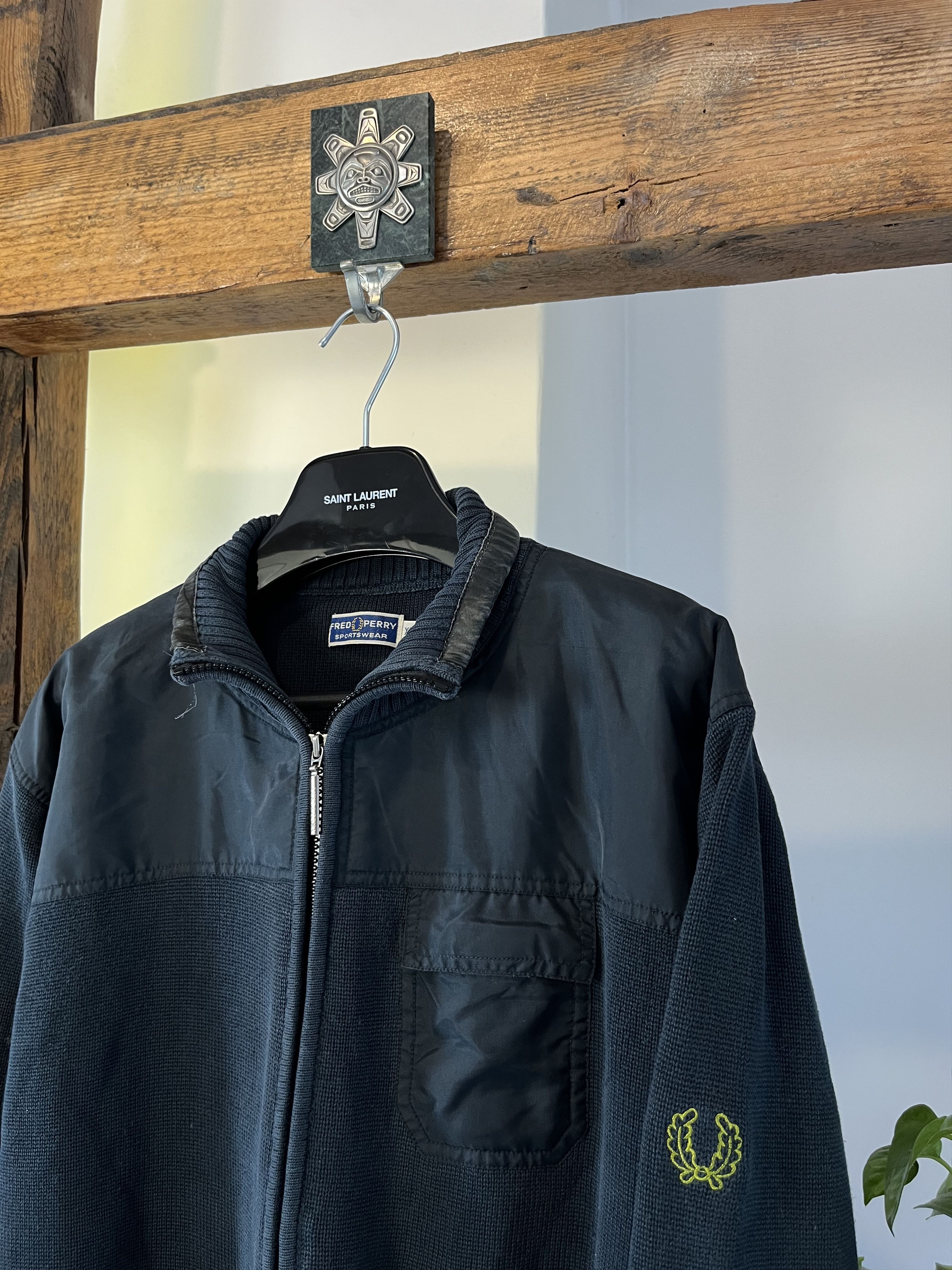 Fred Perry Vintage 90s Fred Perry Casuals Zip Size US XL / EU 56 / 4 - 3 Thumbnail