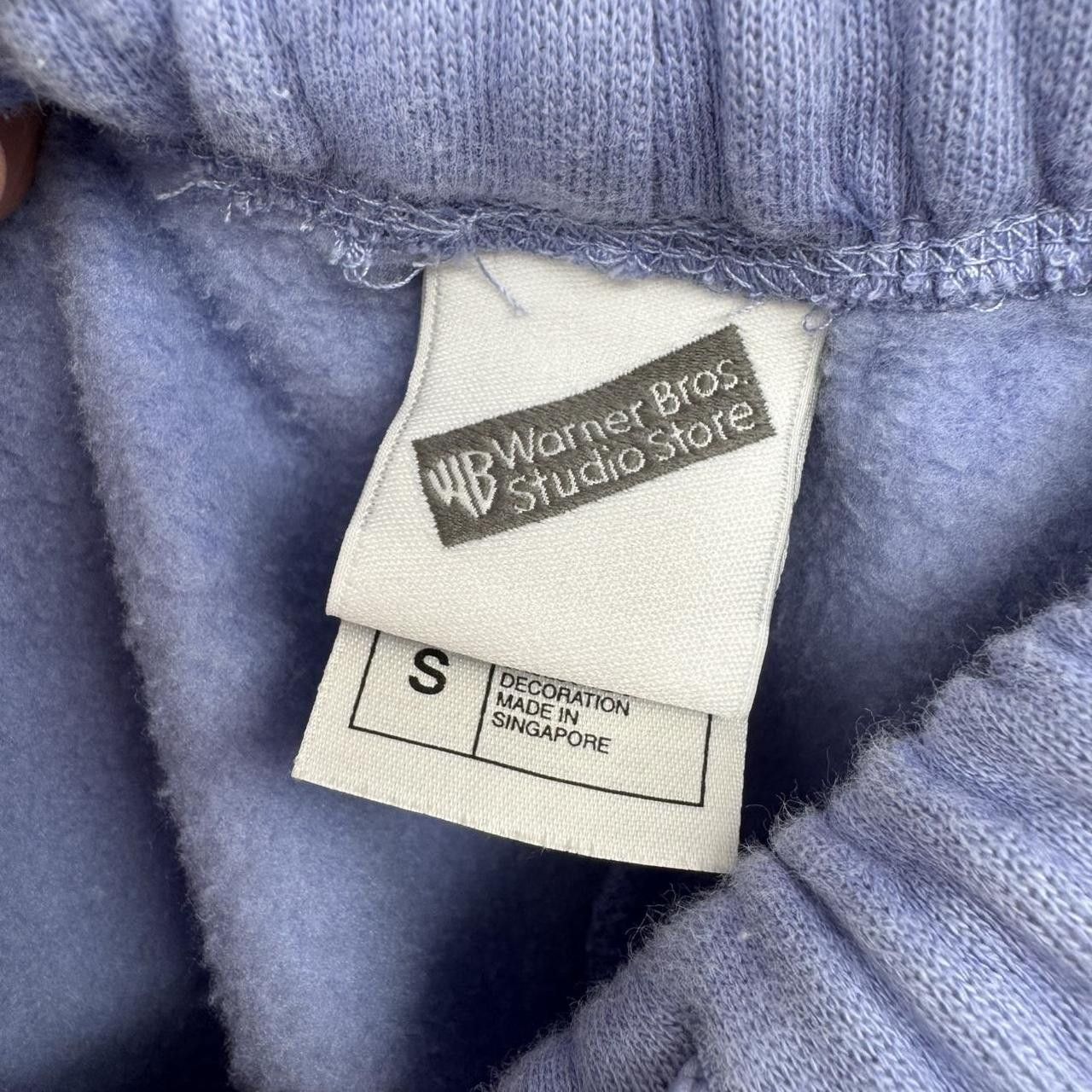 Other Vtg Warner Bros Tweety Sweatpants Purple Fleece Joggers Size US 32 / EU 48 - 3 Thumbnail