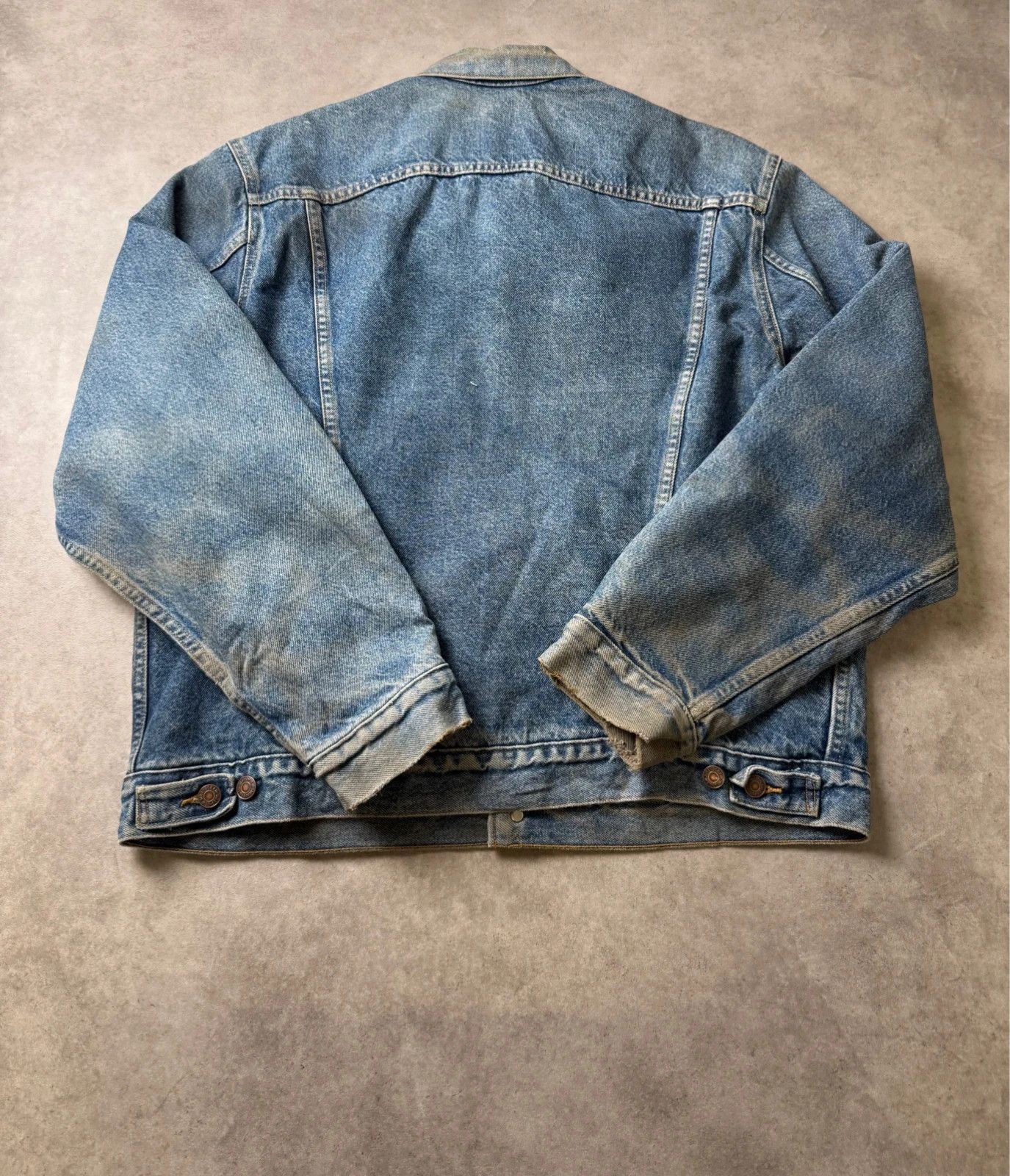 Levi's Veste Jean Levi's Type III trucker 71506 Made In USA 80s L Size US L / EU 52-54 / 3 - 5 Thumbnail