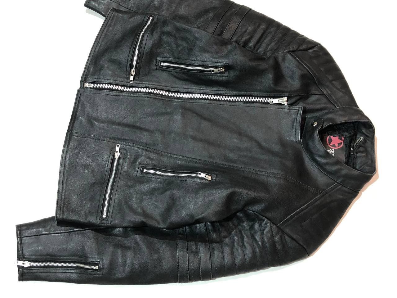 Other Sexy Punk Moto Leather Jacket Racing Size US L / EU 52-54 / 3 - 5 Thumbnail