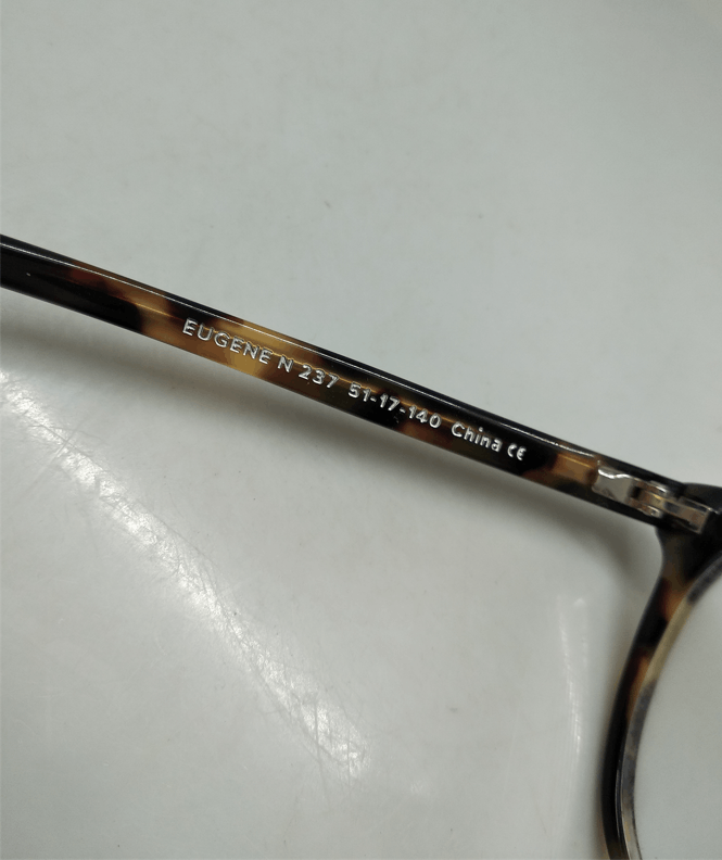 Warby Parker WARBY PARKER Eugenen237 Tortoise Eyeglasses Frame Size ONE SIZE - 8 Thumbnail