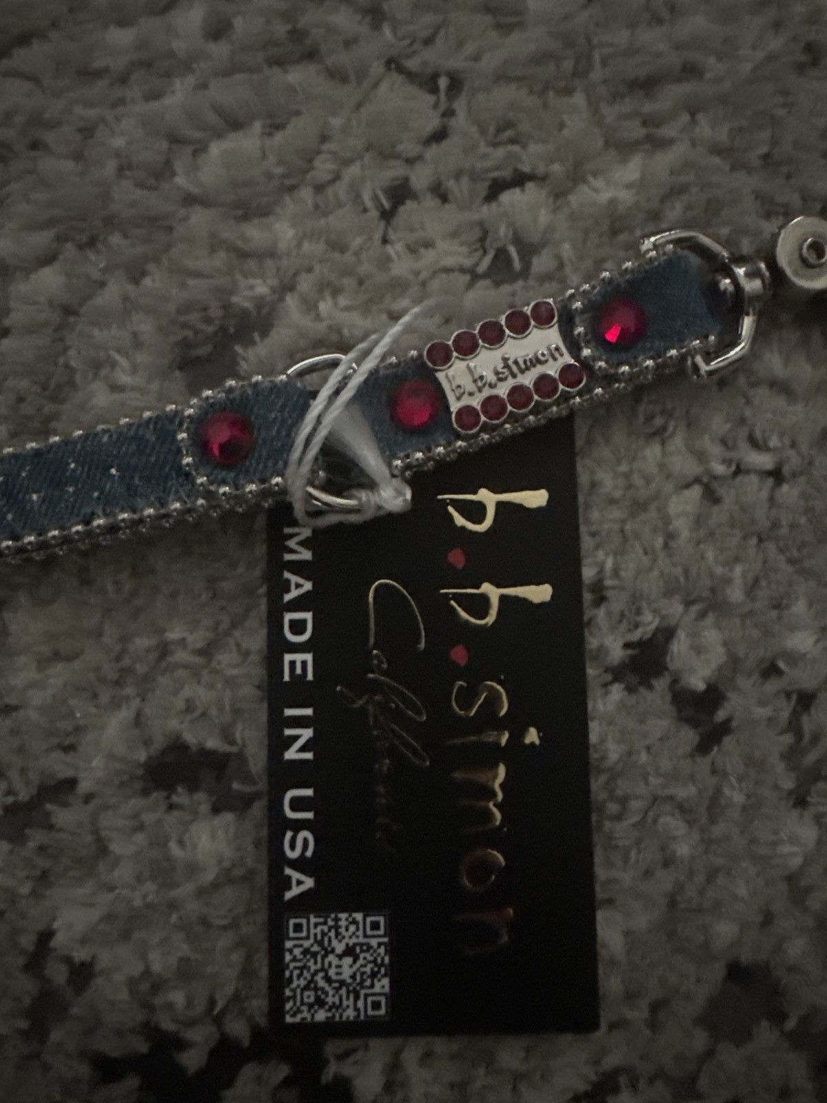 B.B. Simon × Supreme Supreme x B.B Simon Denim Lanyard Size ONE SIZE - 2 Thumbnail