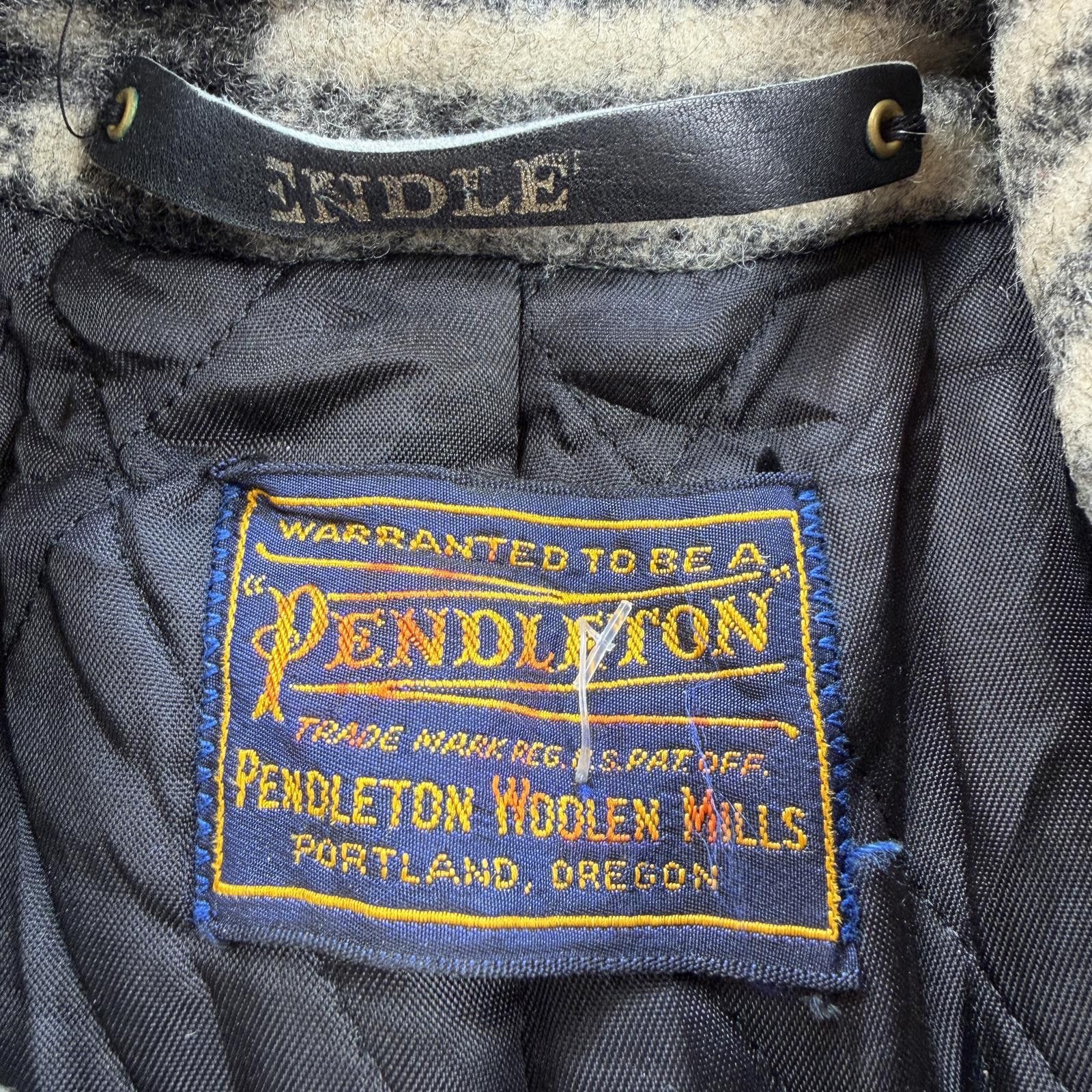 Pendleton Vintage 60s Pendleton Wool Plaid Coat Jacket USA Made Size US S / EU 44-46 / 1 - 4 Thumbnail