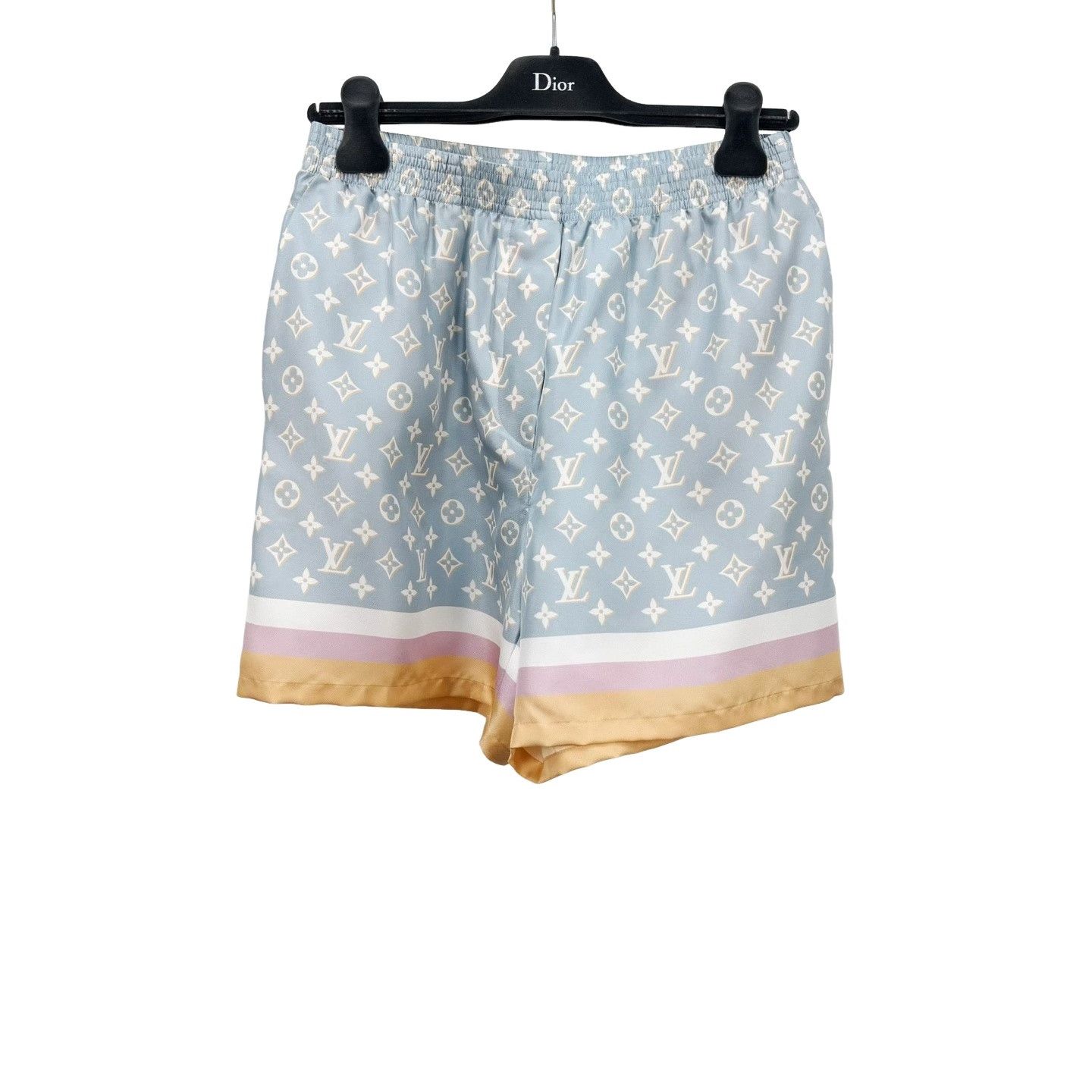 Louis Vuitton Louis Vuitton Monogram Silk Shorts Size 36 Size 26" / US 2 / IT 38 - 1 Thumbnail