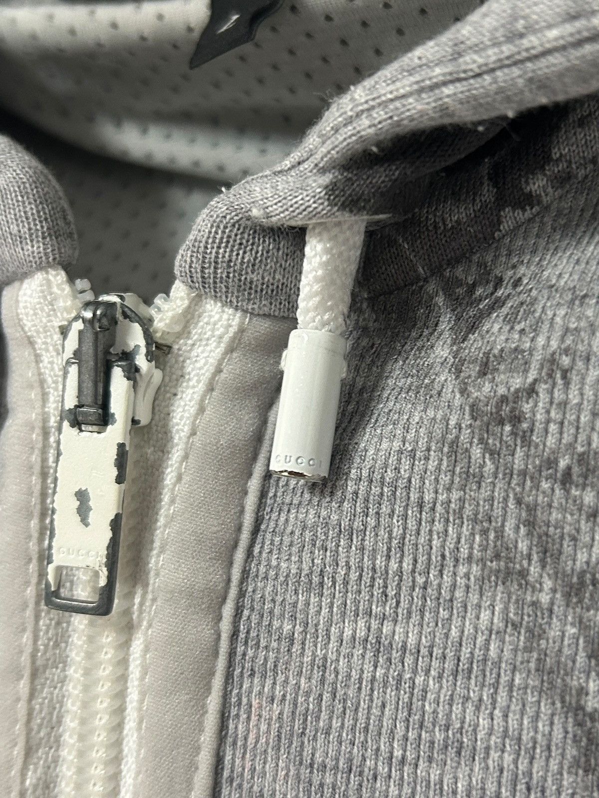 Gucci 2009 Paneled Skull Zip Hoodie Size US L / EU 52-54 / 3 - 6 Thumbnail