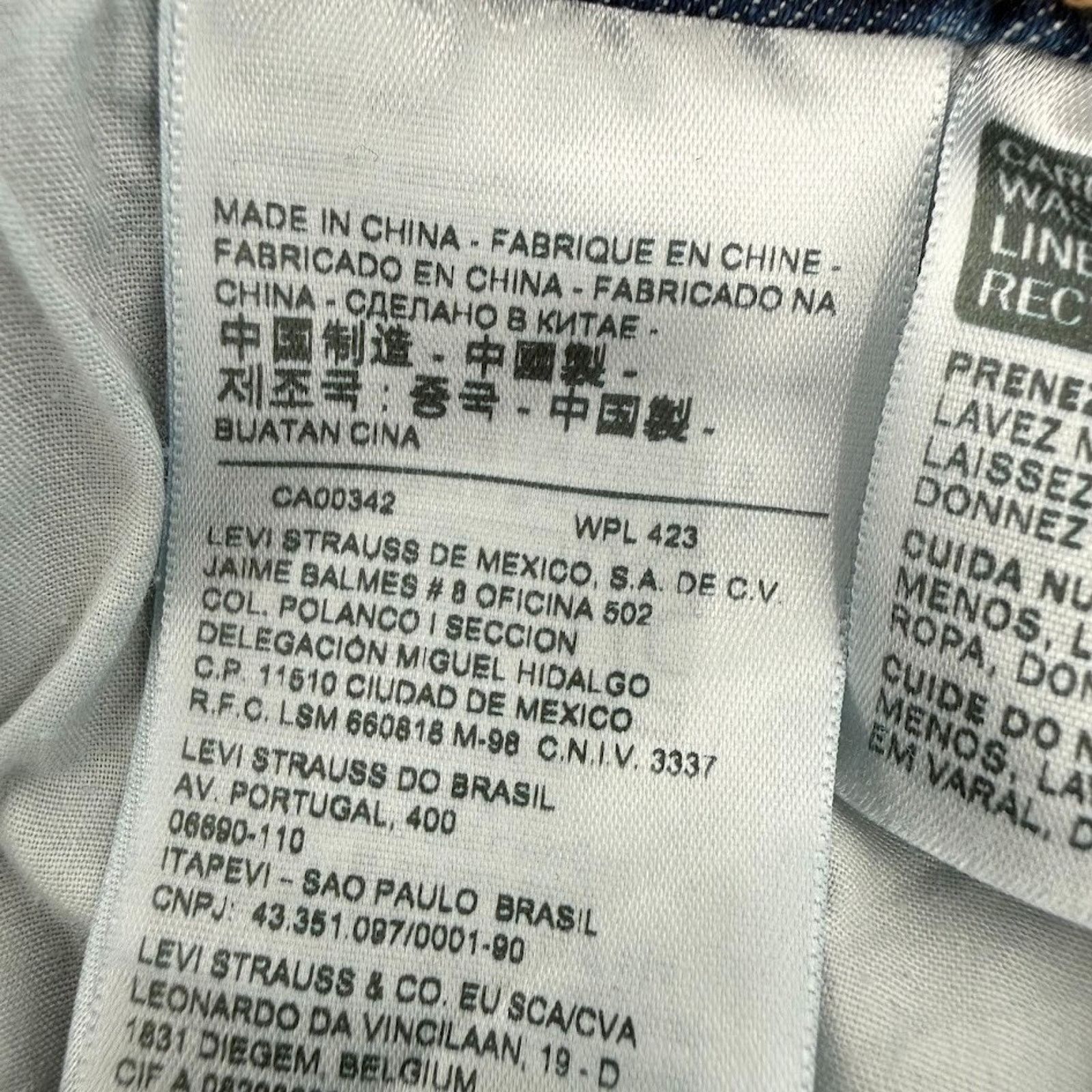 Levi's Levi’s 721 HI rise skinny jeans 29 stretch ankle zipper. Size 29" - 6 Thumbnail