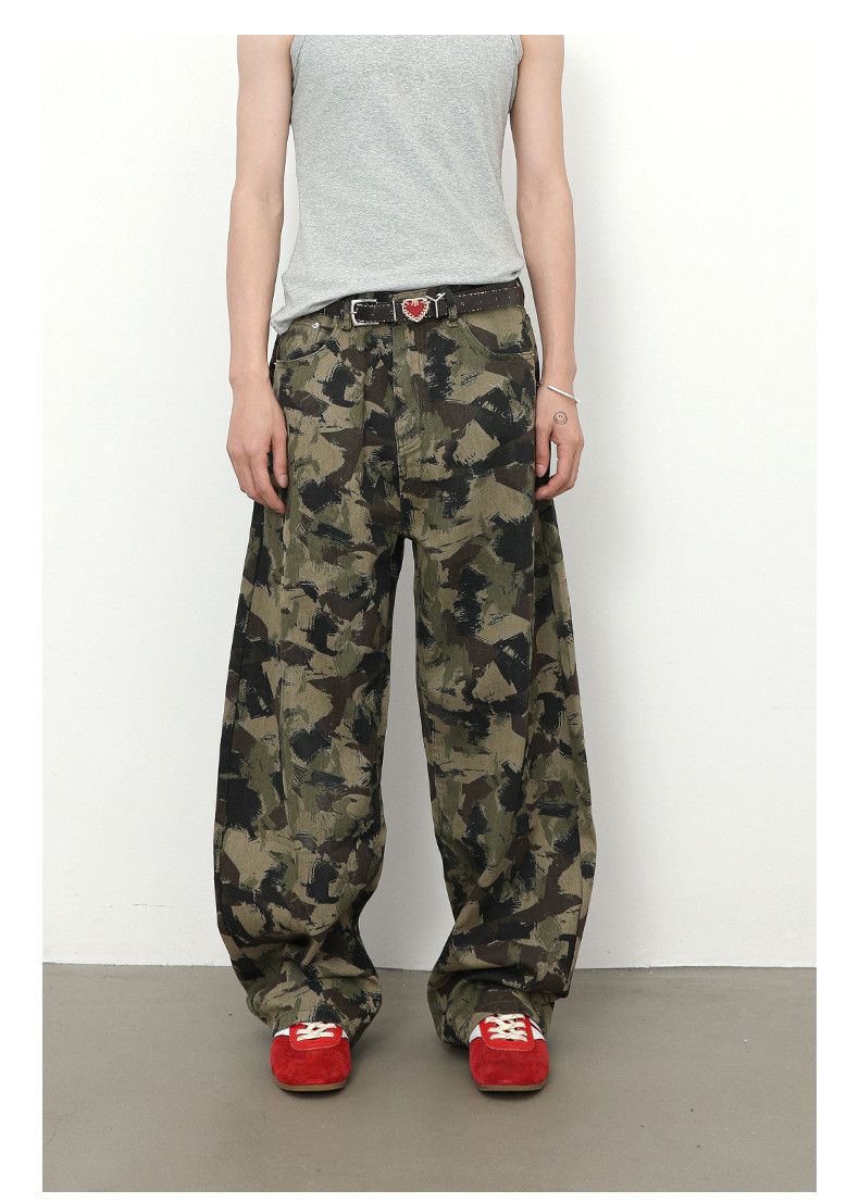 Japanese Brand × Jean American high street retro camouflage casual machete pants Size US 32 / EU 48 - 1 Thumbnail