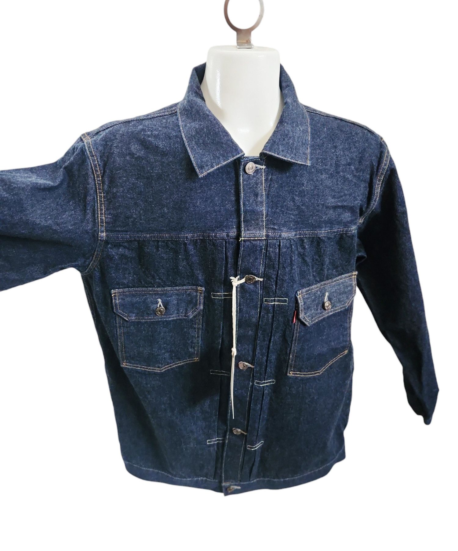LVC × Levi's Levi's 507 XX LVC Type 2 II Raw Selvedge Denim Jacket NWT 42 Size US L / EU 52-54 / 3 - 3 Thumbnail