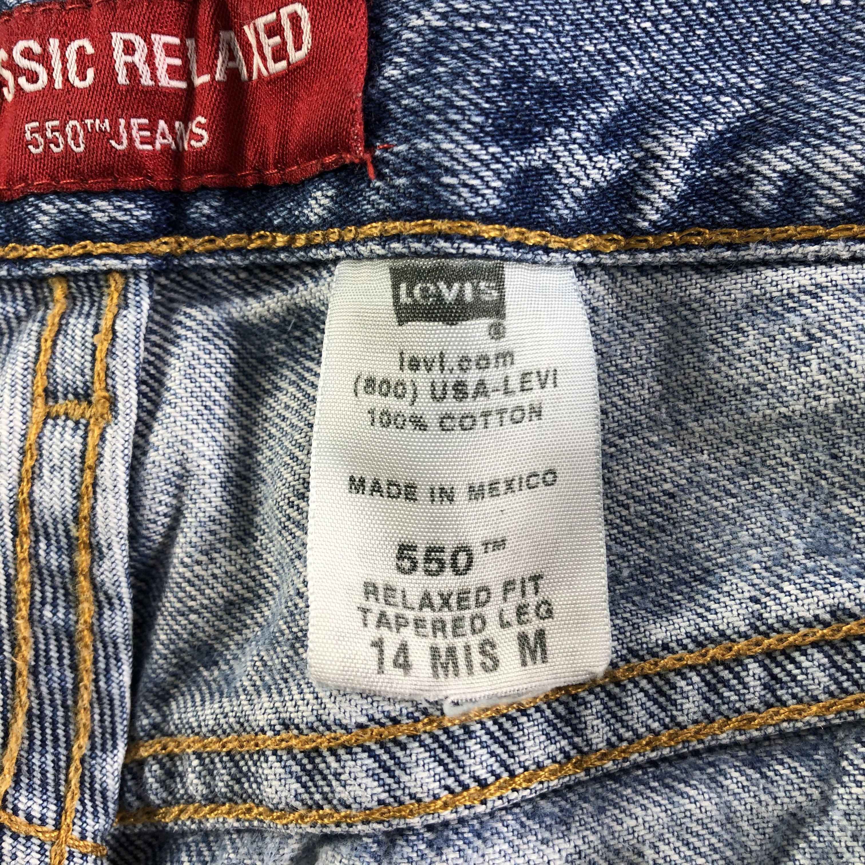 Levi's × Vintage Vintage Blue Wash Levis 550 Jeans-JM3486 Size US 33 - 13 Thumbnail