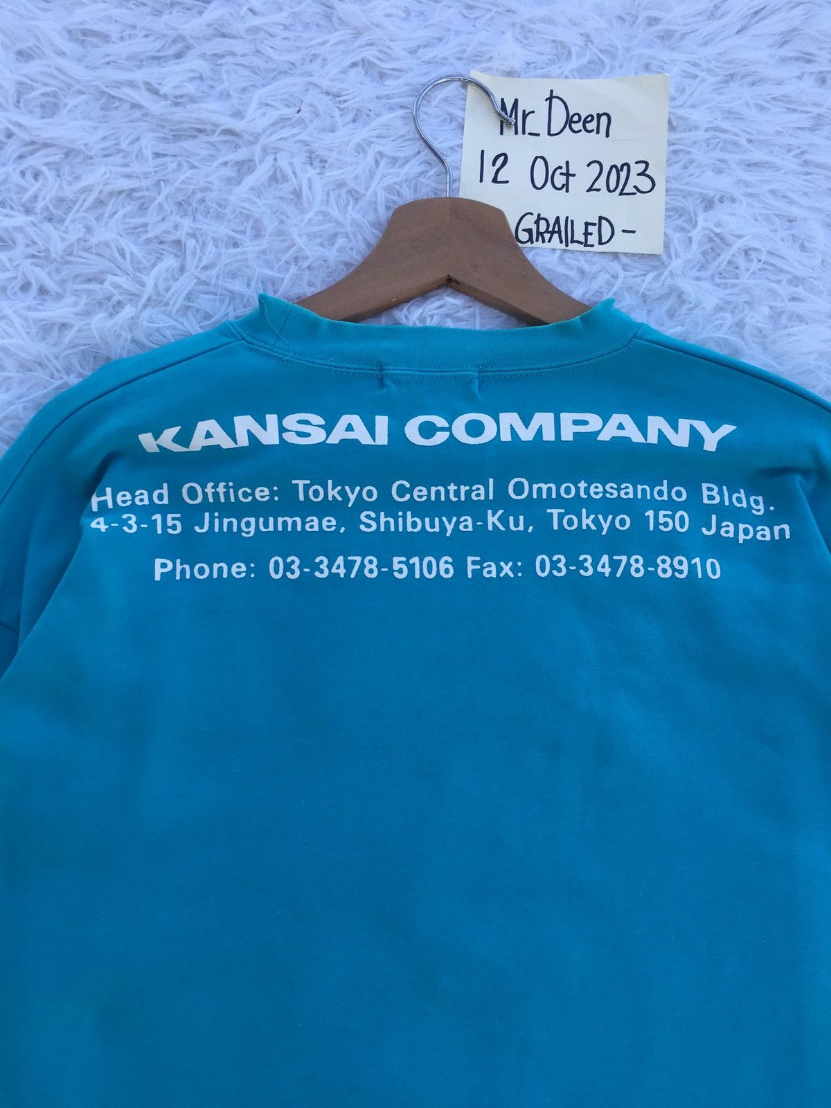 Kansai Yamamoto Rare Vintage Kansai Yamamoto Spellout Sweater Size US L / EU 52-54 / 3 - 18 Thumbnail