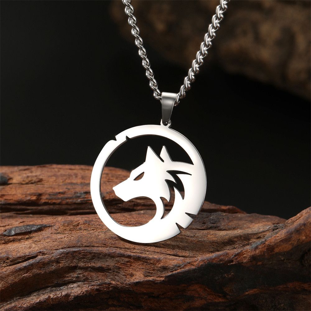 Japanese Brand Wolf Pendant Necklace Size ONE SIZE - 1 Thumbnail