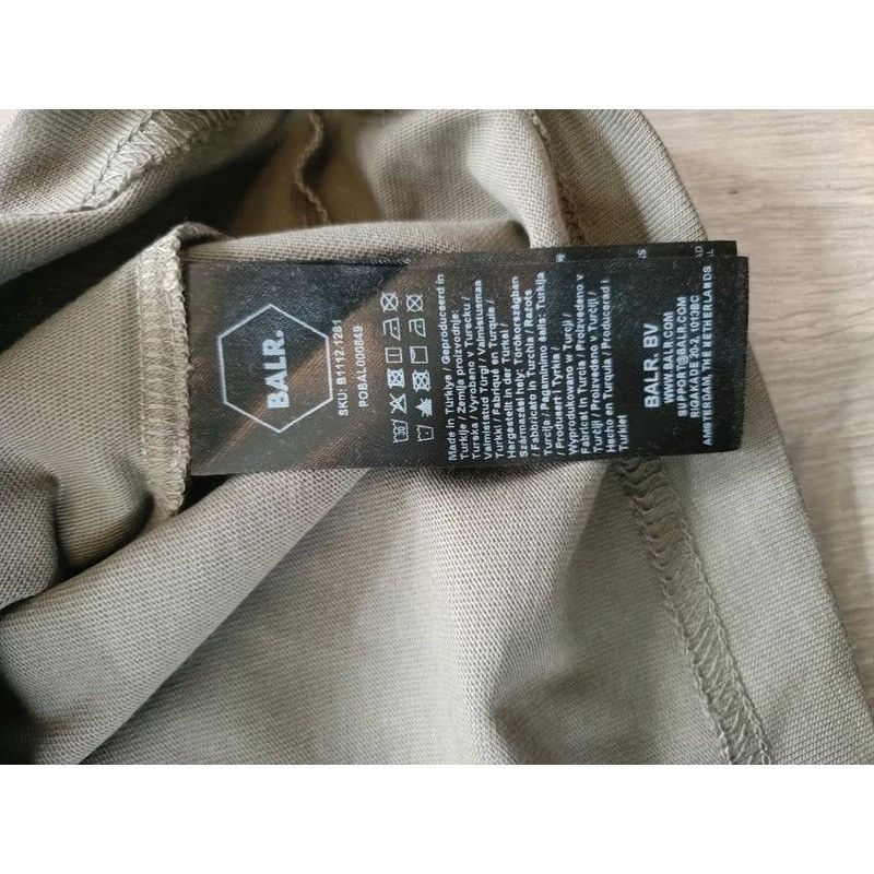 Other BALR | Smokey Green Logo T-Shirt | Nieuw | Maat M Size US M / EU 48-50 / 2 - 4 Thumbnail