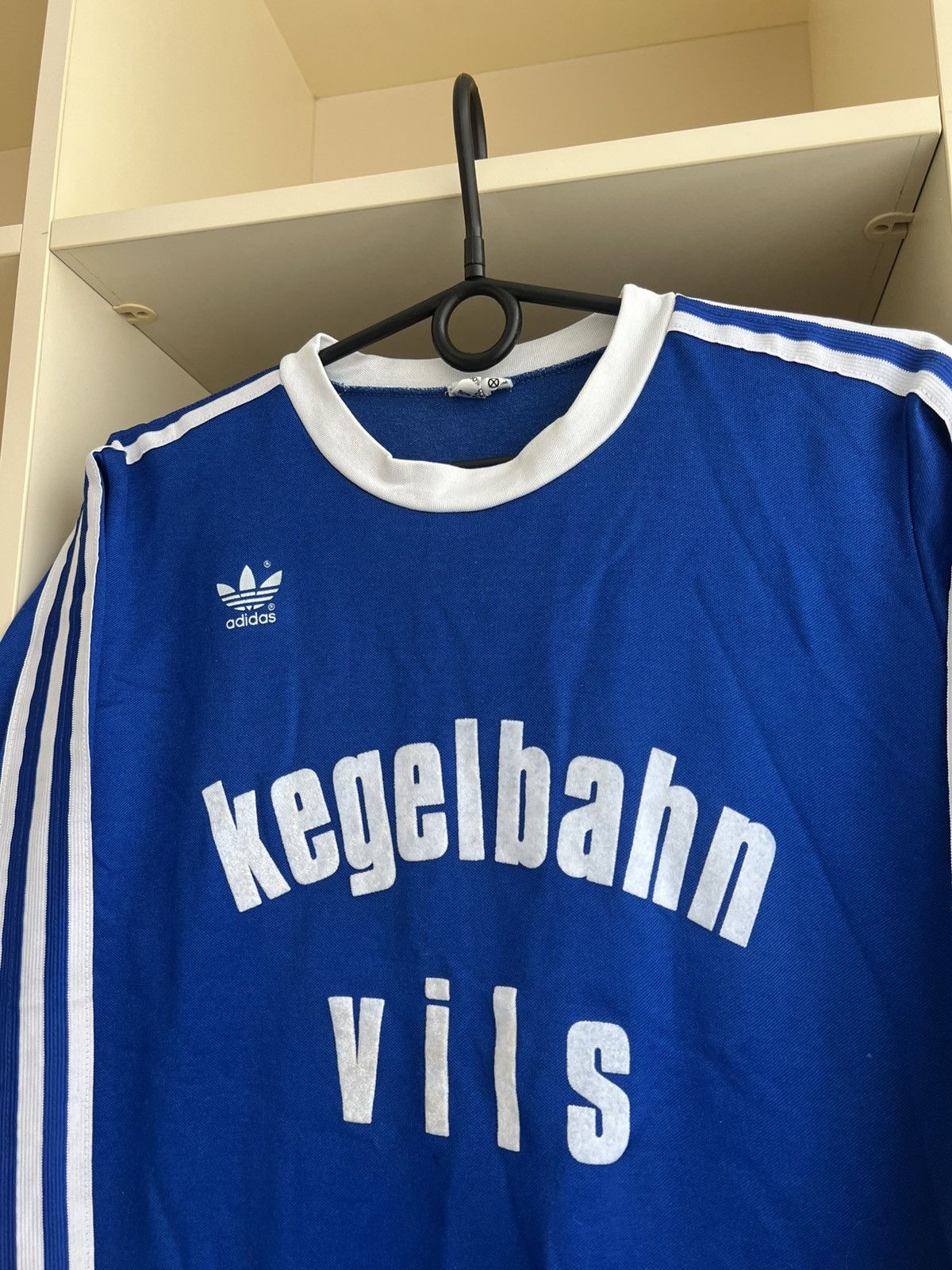 Adidas Vintage 80s Adidas Erima Long Sleeve Mede in West Germany Size US M / EU 48-50 / 2 - 2 Thumbnail