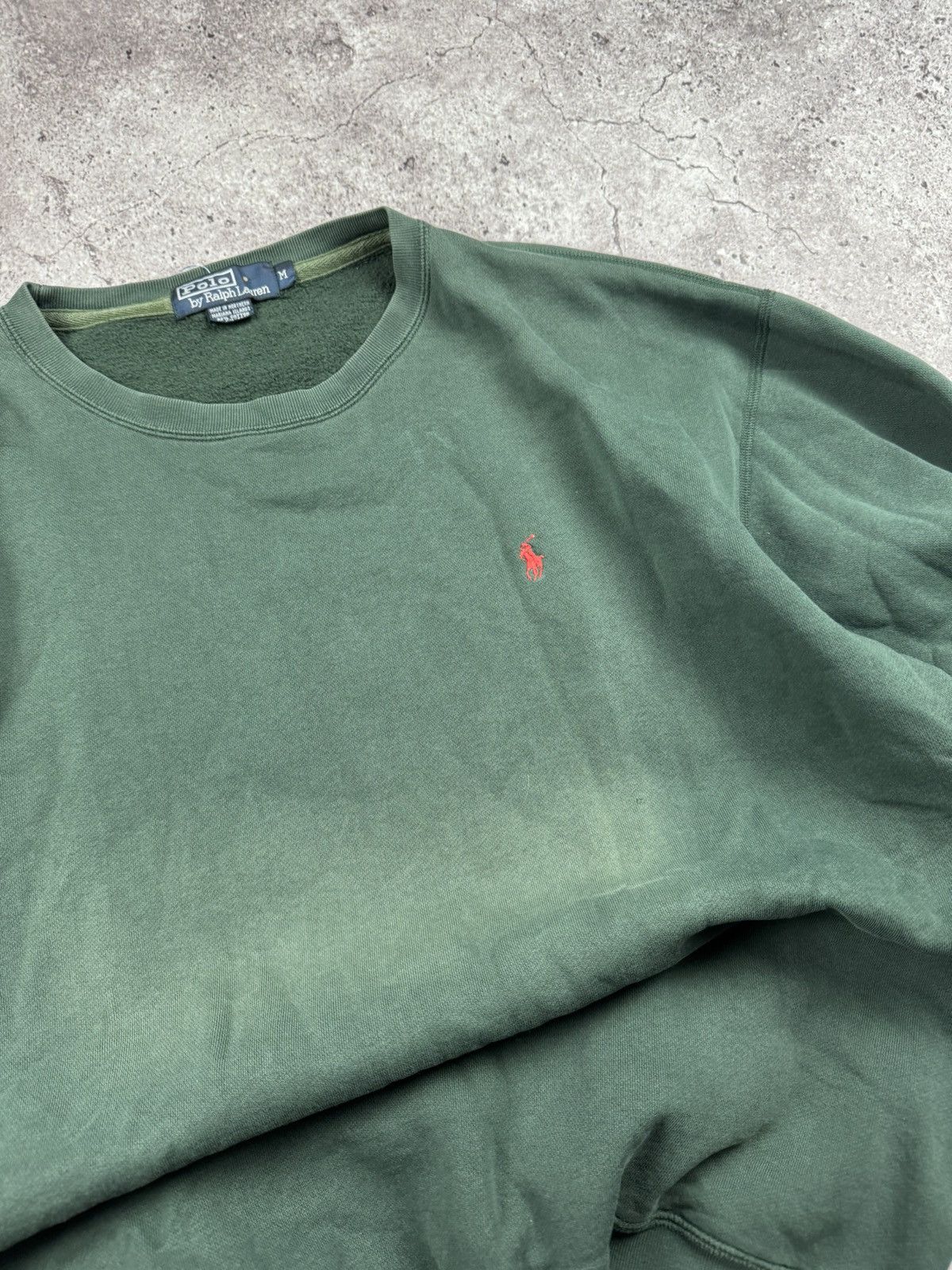 Polo Ralph Lauren VINTAGE POLO RALPH LAUREN FADED BOXY HOODIE 90’S STREETWEAR Size US M / EU 48-50 / 2 - 3 Thumbnail