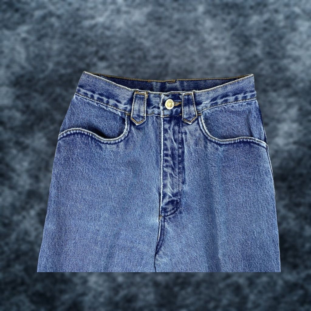 Vintage VINTAGE Lawman Jeans Womens Jr 3 Western Denim High Rise 35” Inseam Blue 80s 90s Cowboy Bootscut Jeans Womens Size 26" / US 2 / IT 38 - 1 Thumbnail