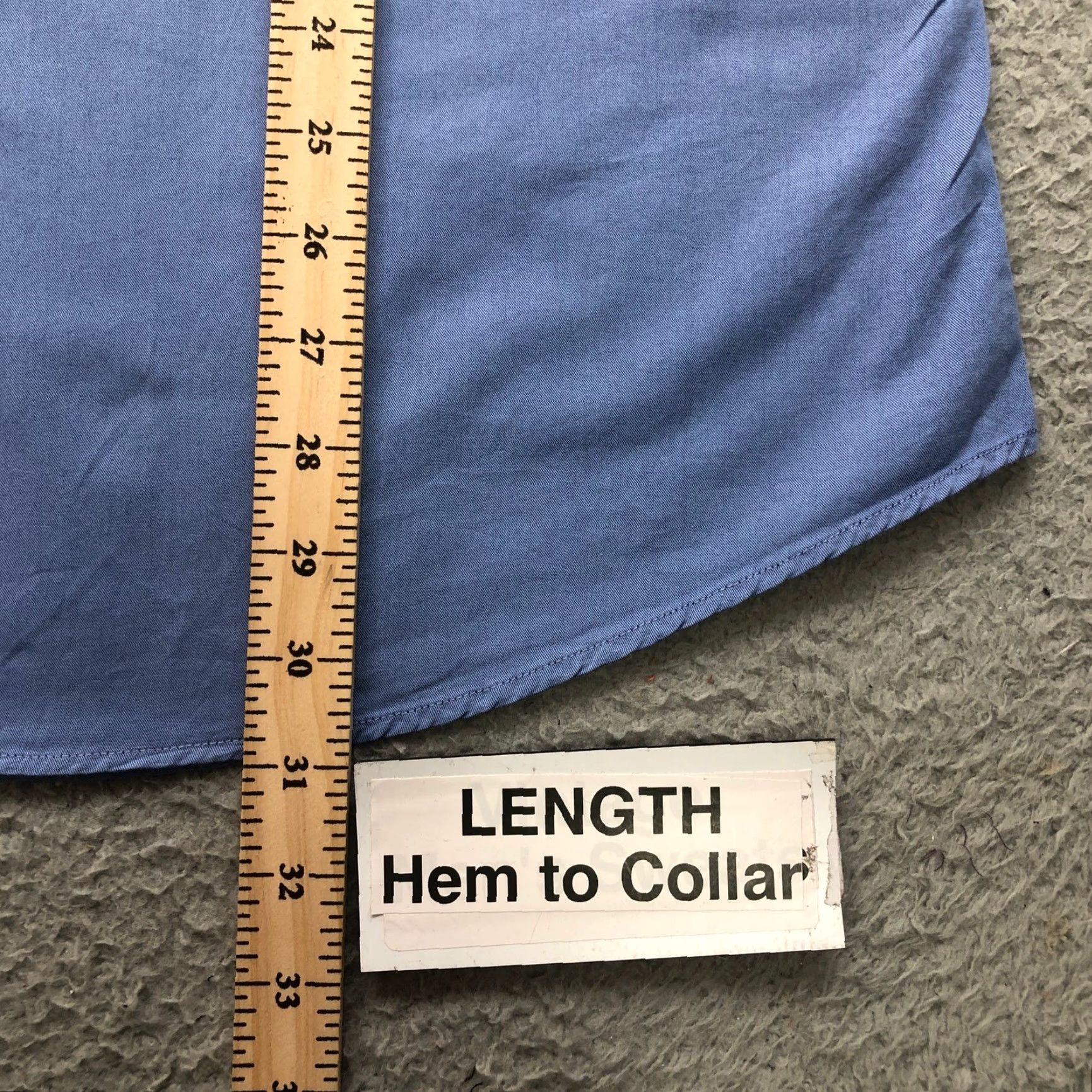 Ermenegildo Zegna Ermenegildo Zegna Button-Down Dress Shirt Mens XL Long Sleeve Blue Size 46R - 6 Thumbnail