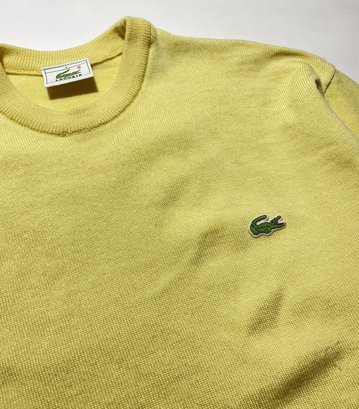 Lacoste Vintage Lacoste Wool Sweater Size US M / EU 48-50 / 2 - 3 Thumbnail